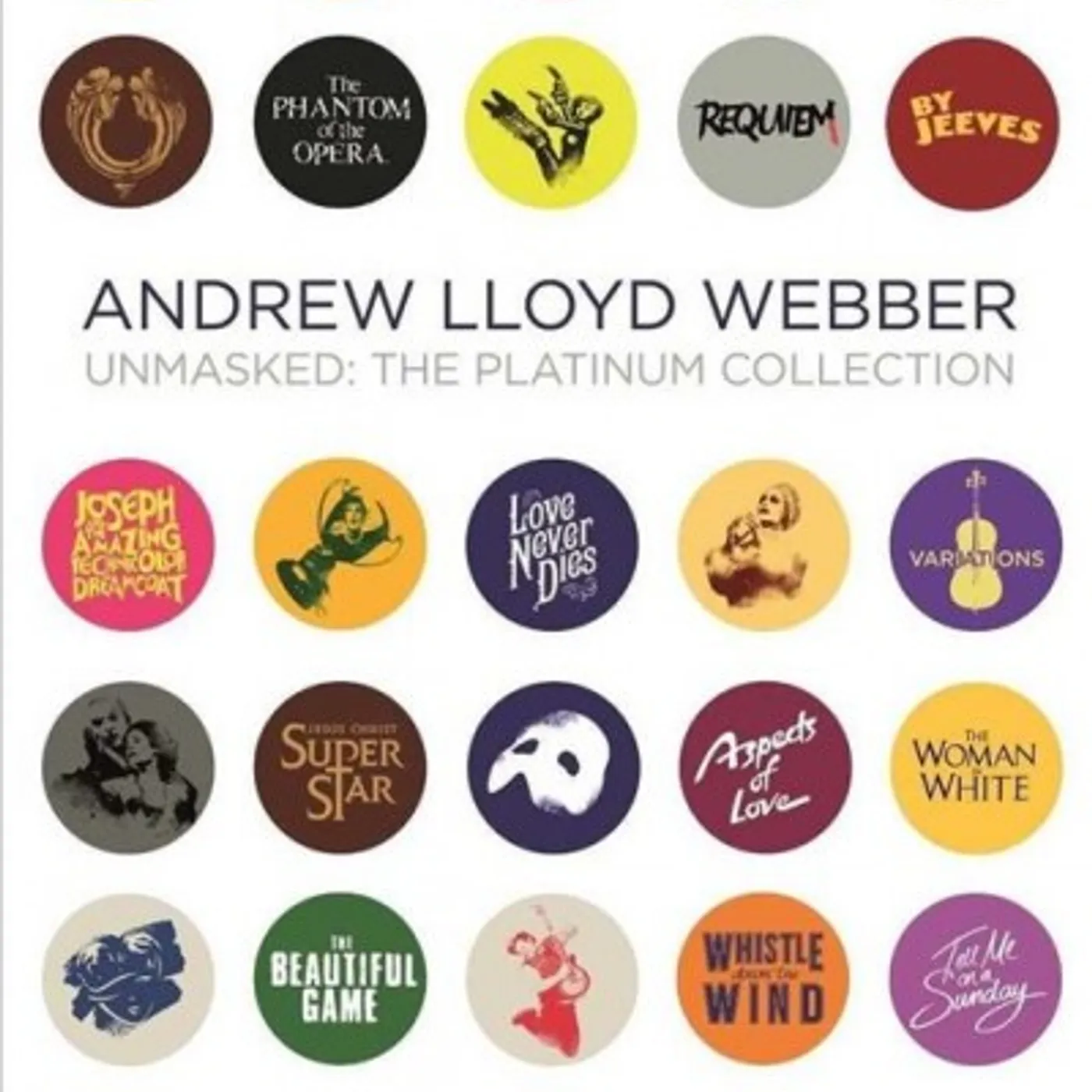 Andrew Lloyd Webber UNMASKED: PLATINUM COLLECTION (2 CD) CD