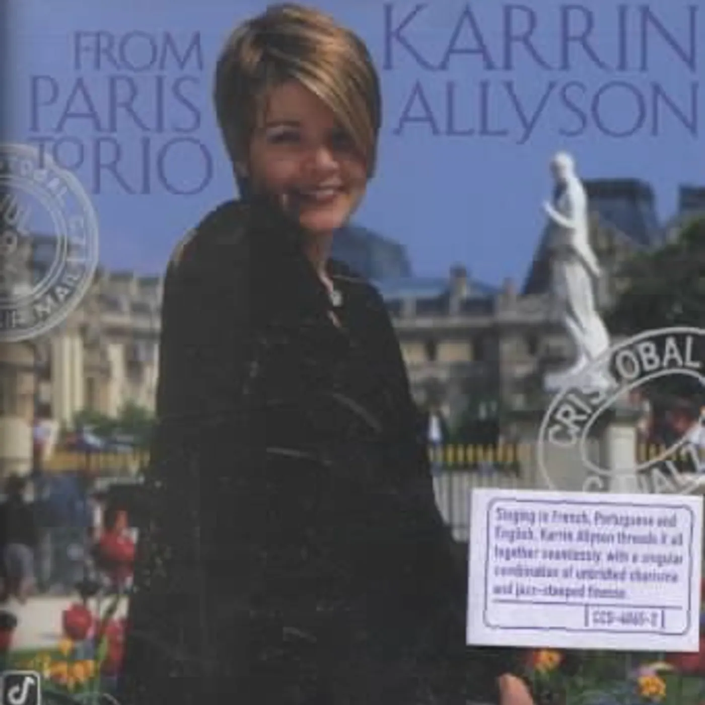 Karrin Allyson From Paris To Rio CD