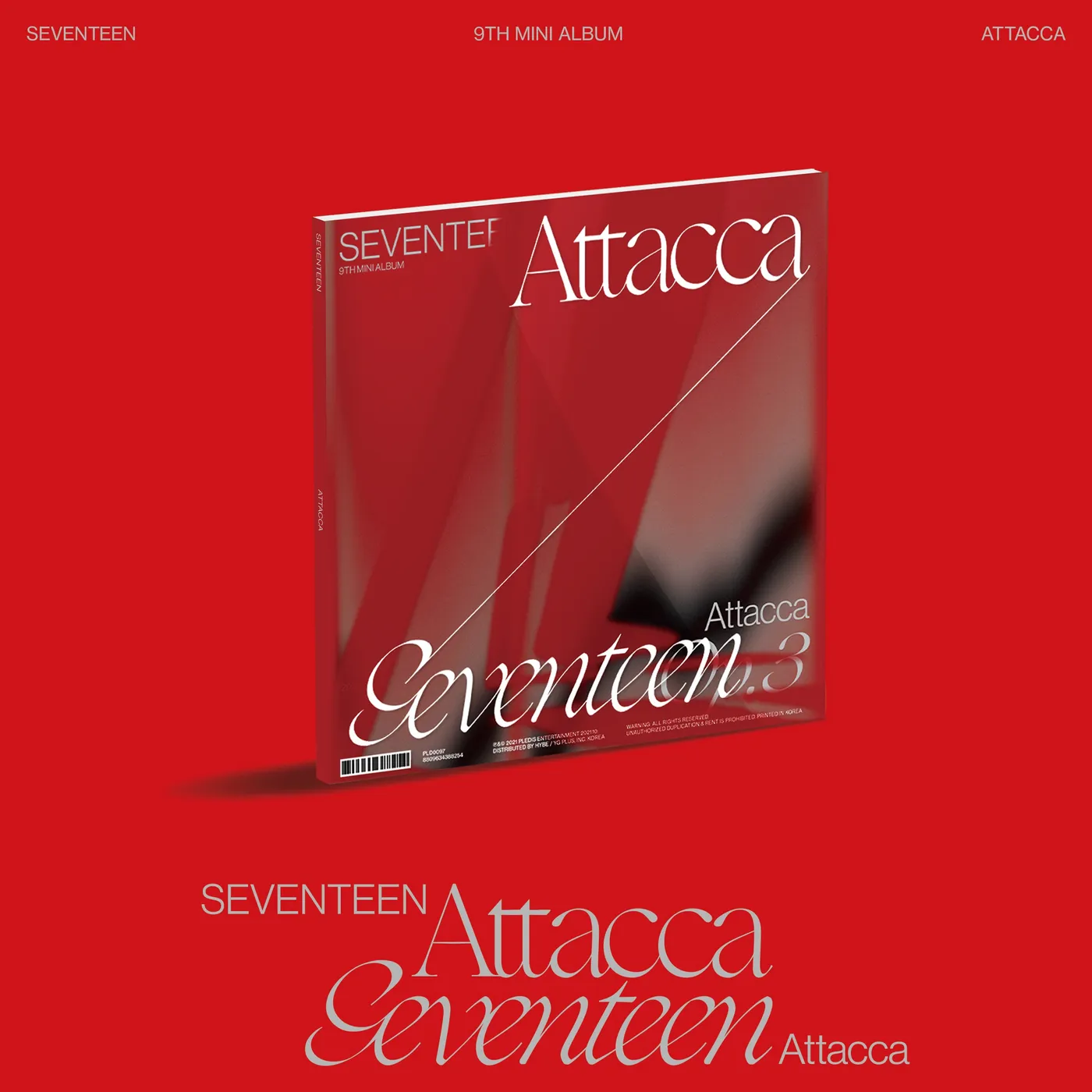 SEVENTEEN ATTACCA: 9TH MINI ALBUM (OP.3) CD