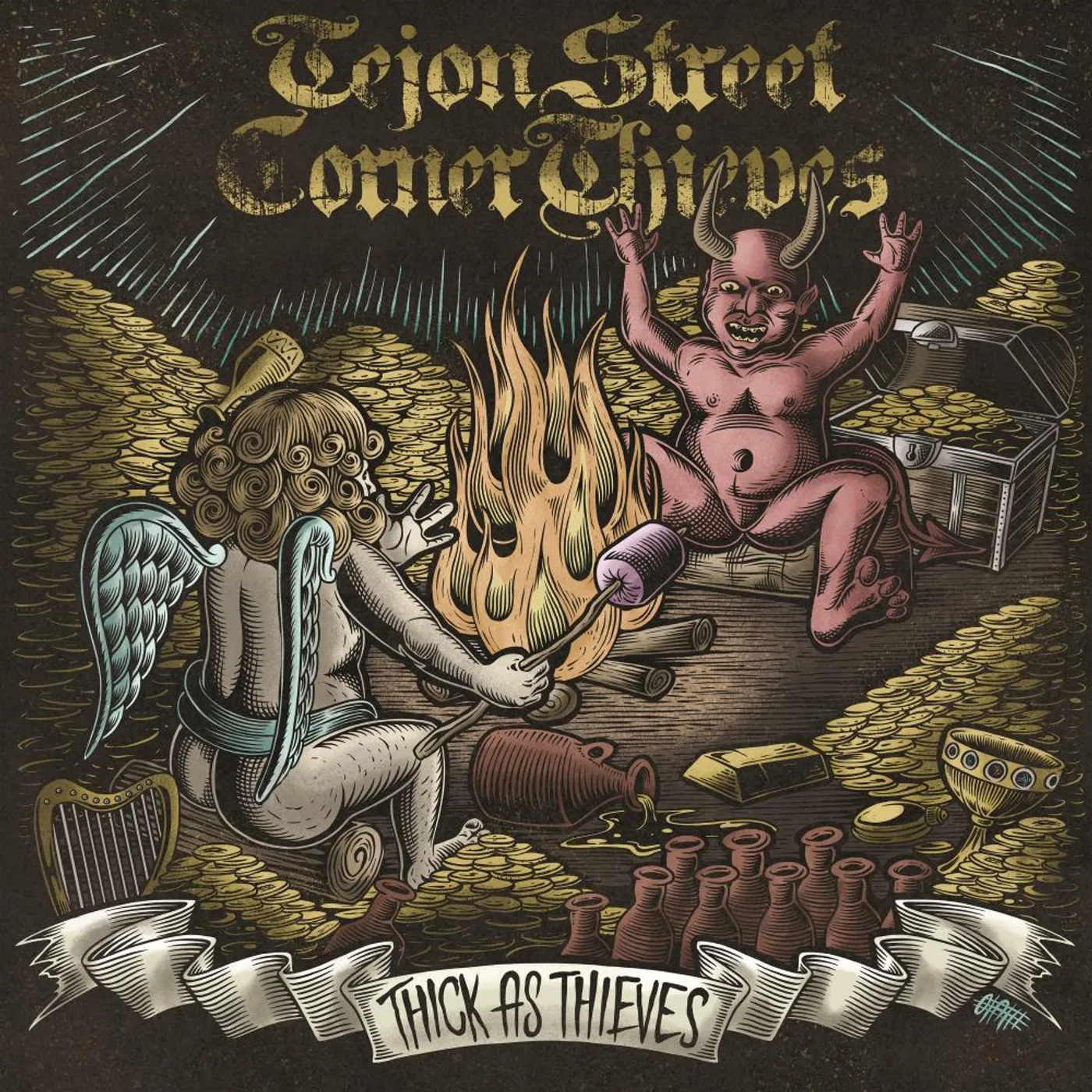 Tejon Street Corner Thieves THICK AS THIEVES CD