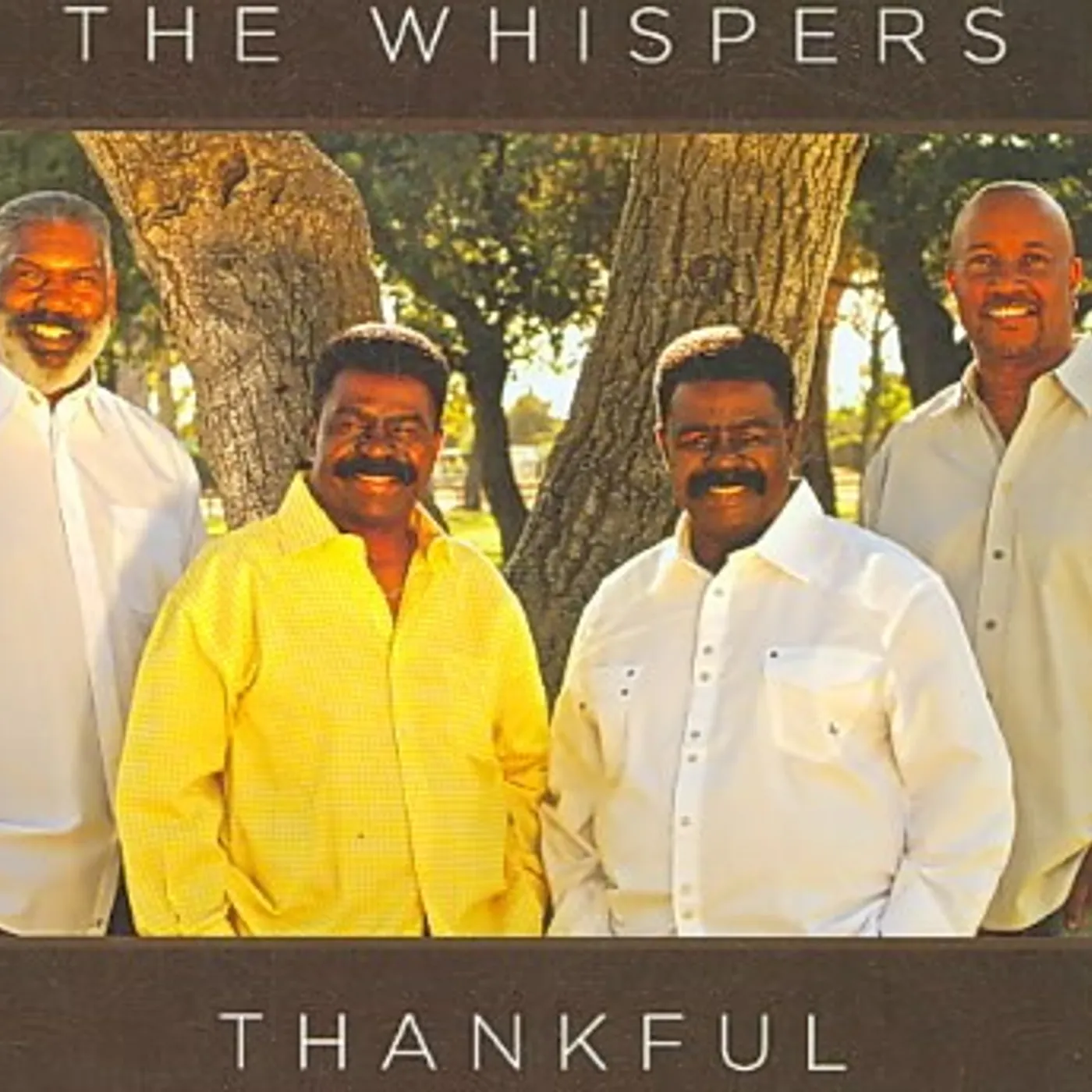 The Whispers Thankful CD
