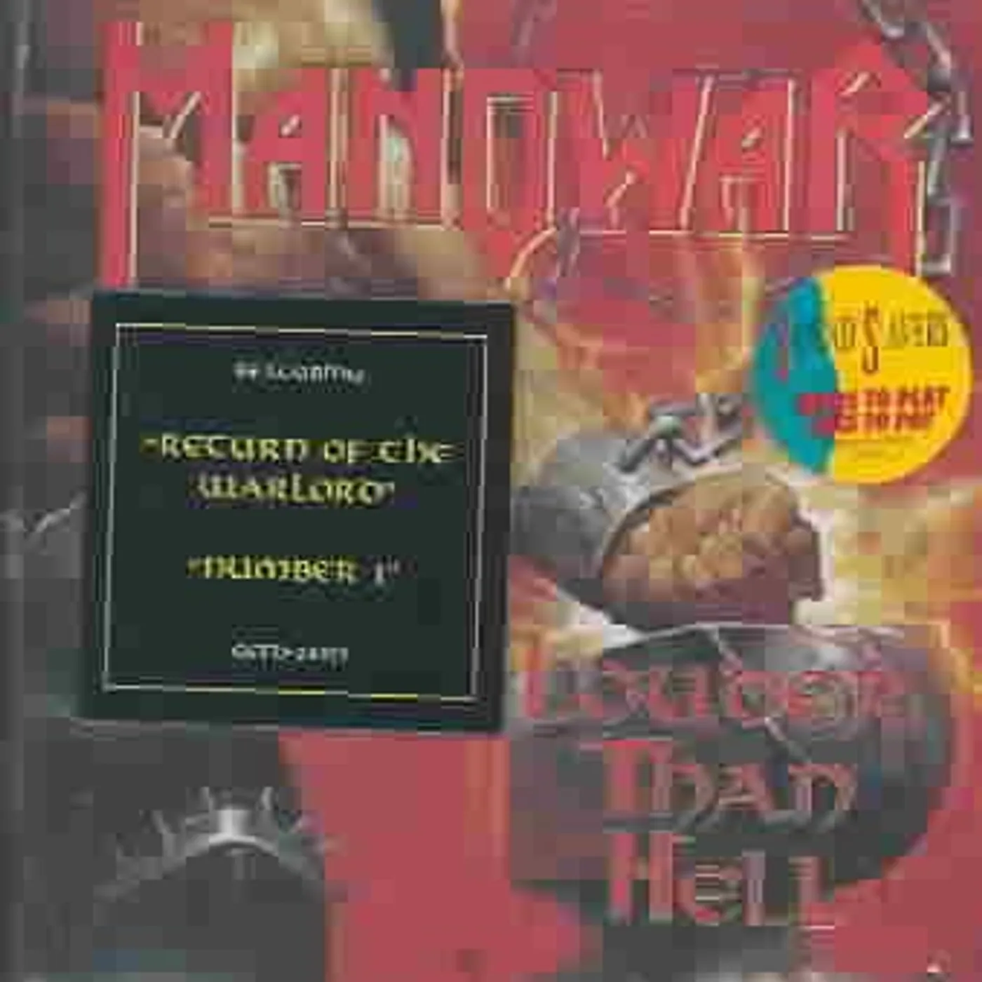 Manowar LOUDER THAN HELL CD