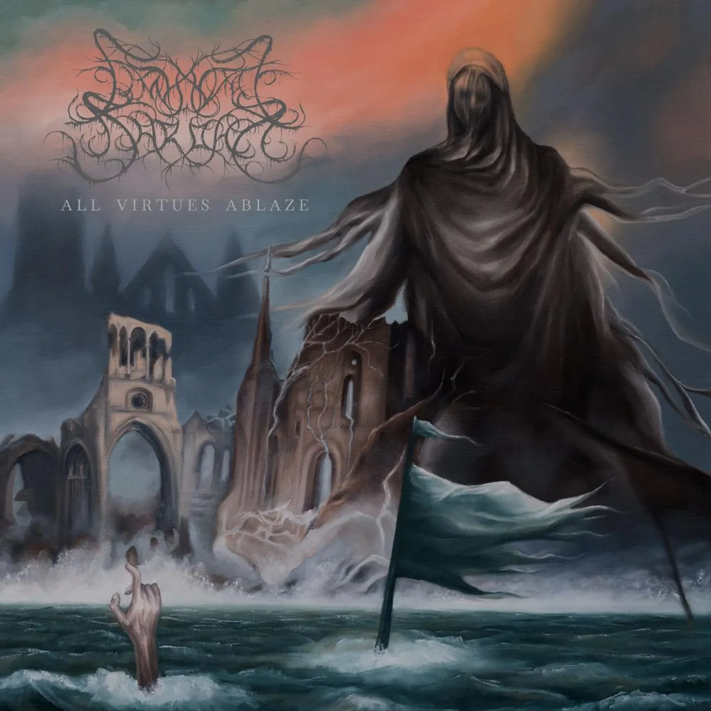 Liminal Shroud ALL VIRTUES ABLAZE CD