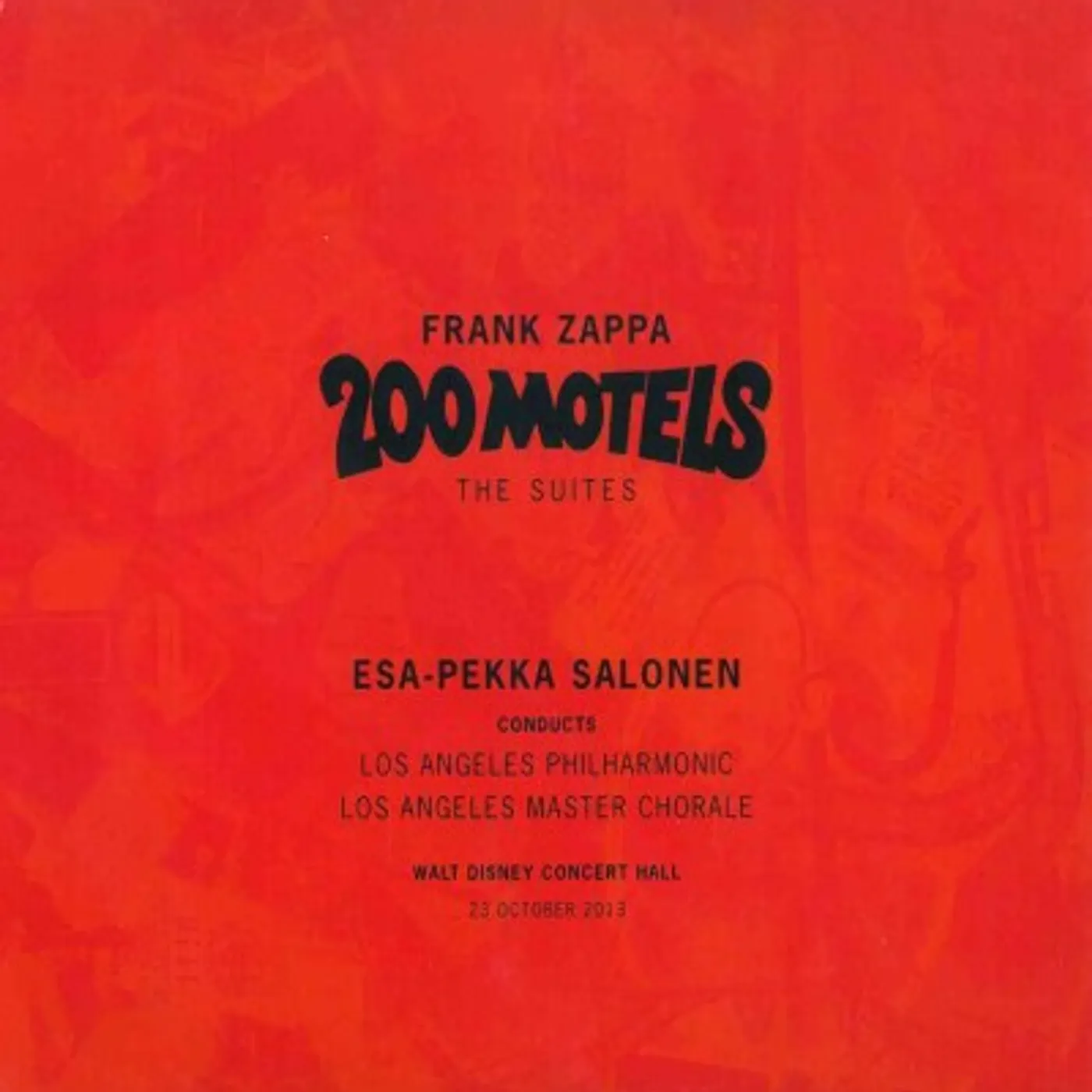 Los Angeles Philharmonic Frank Zappa: 200 Motels - The Suites (2 CD) CD