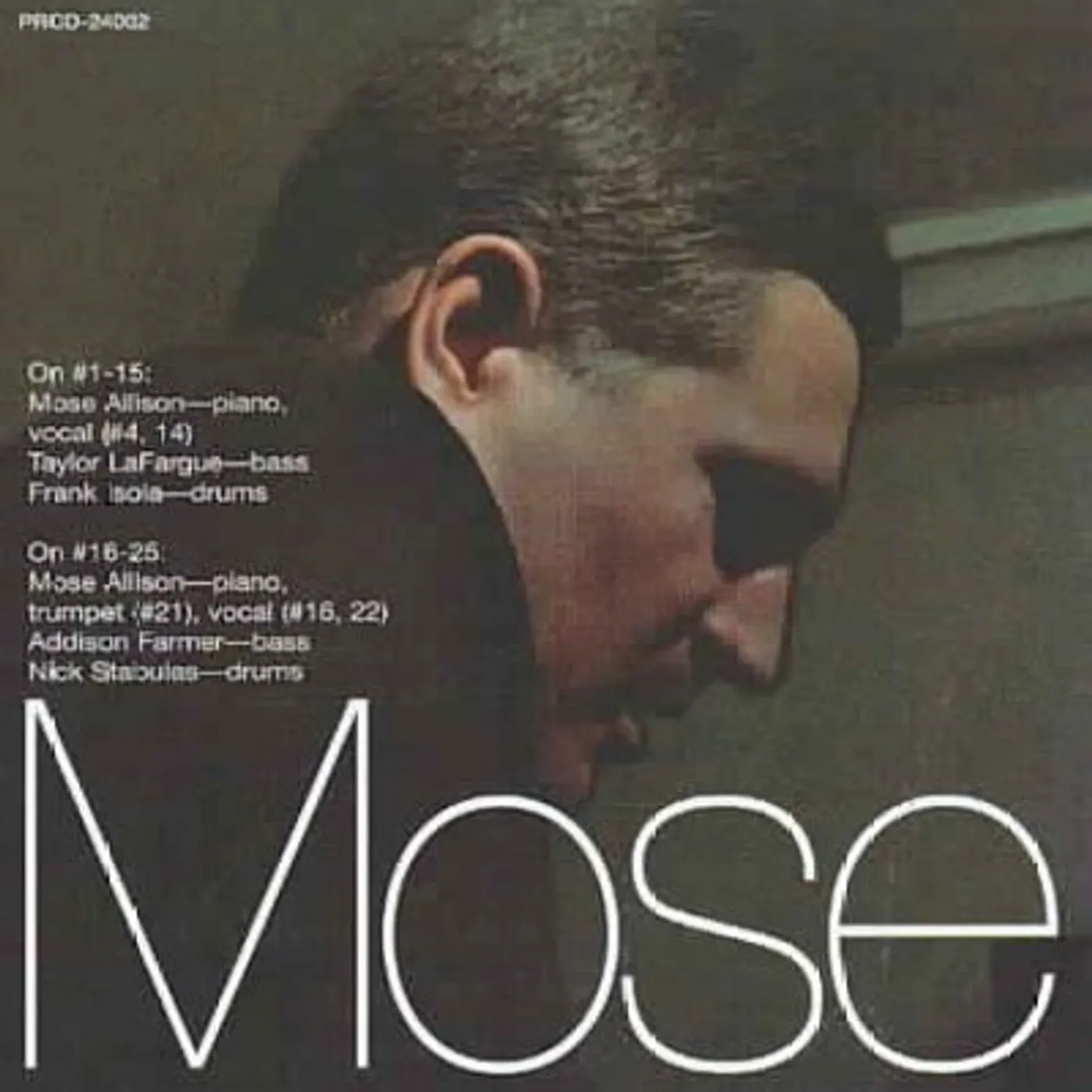 Mose Allison CD