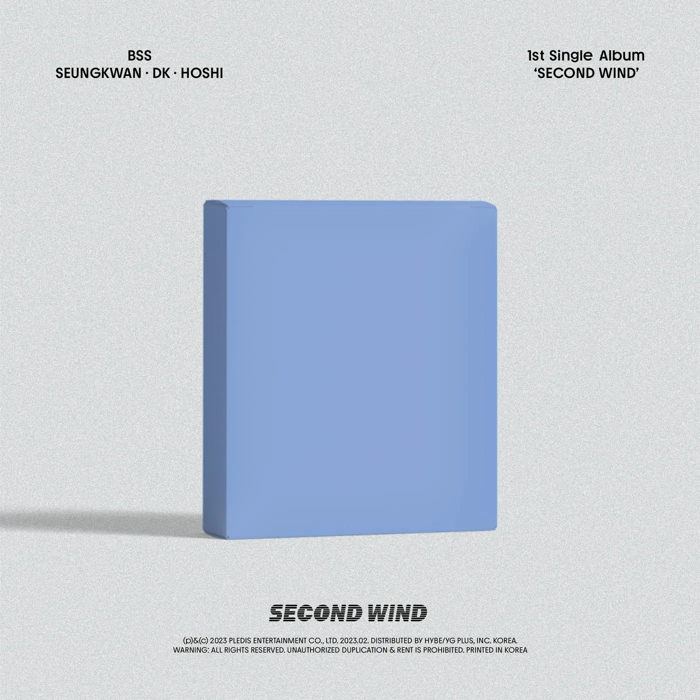 BSS 1ST SINGLE ALBUM 'SECOND WIND' CD