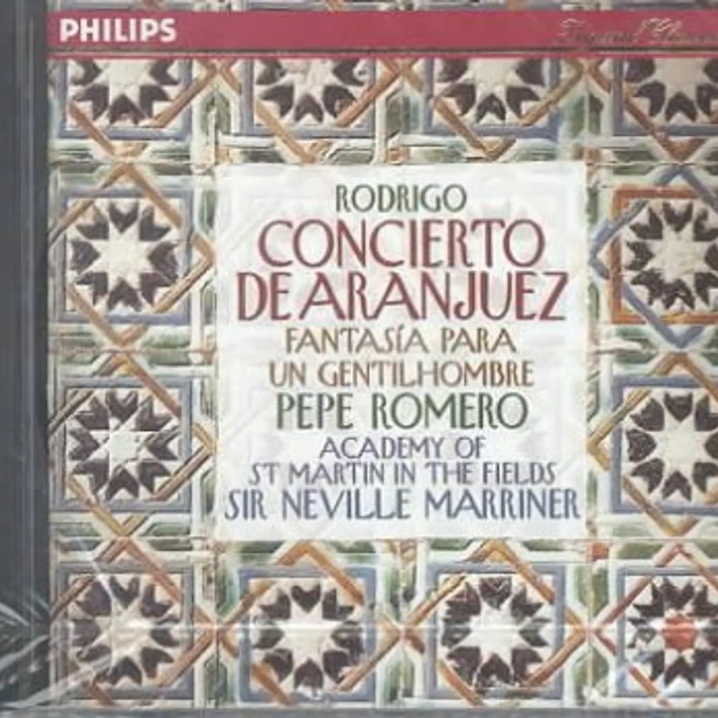 Joaquin Rodrigo Concierto De Aranjuez CD