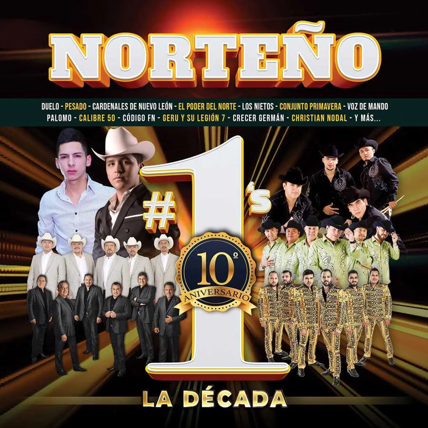 Various Artists  NORTENO #1'S LA DECADA CD