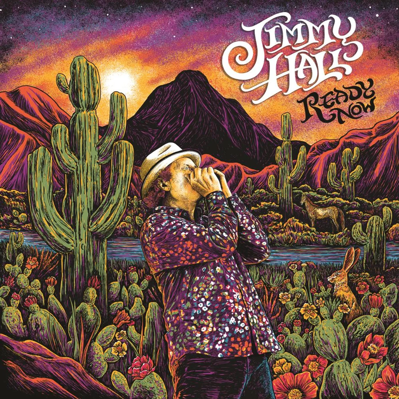 Jimmy Hall READY NOW CD