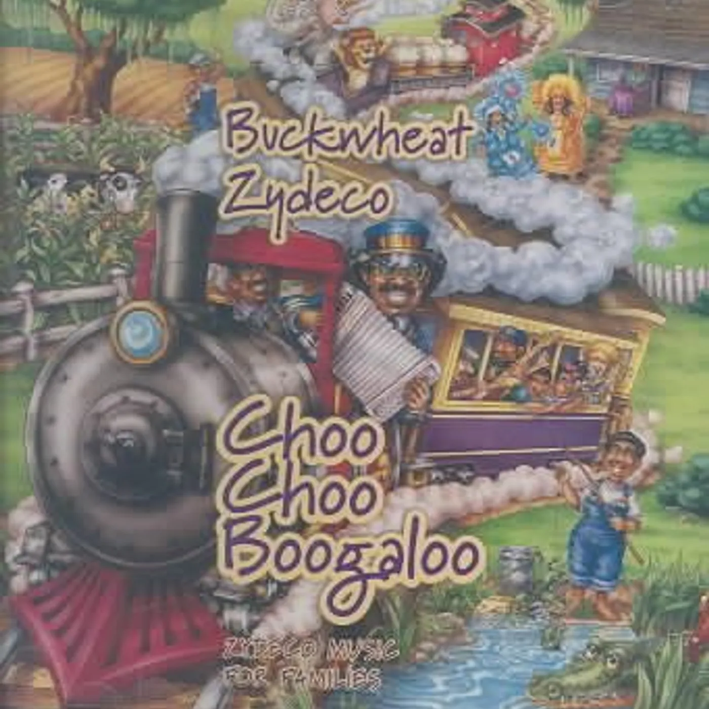 Buckwheat Zydeco Choo Choo Boogaloo: Zydeco Music For Families CD