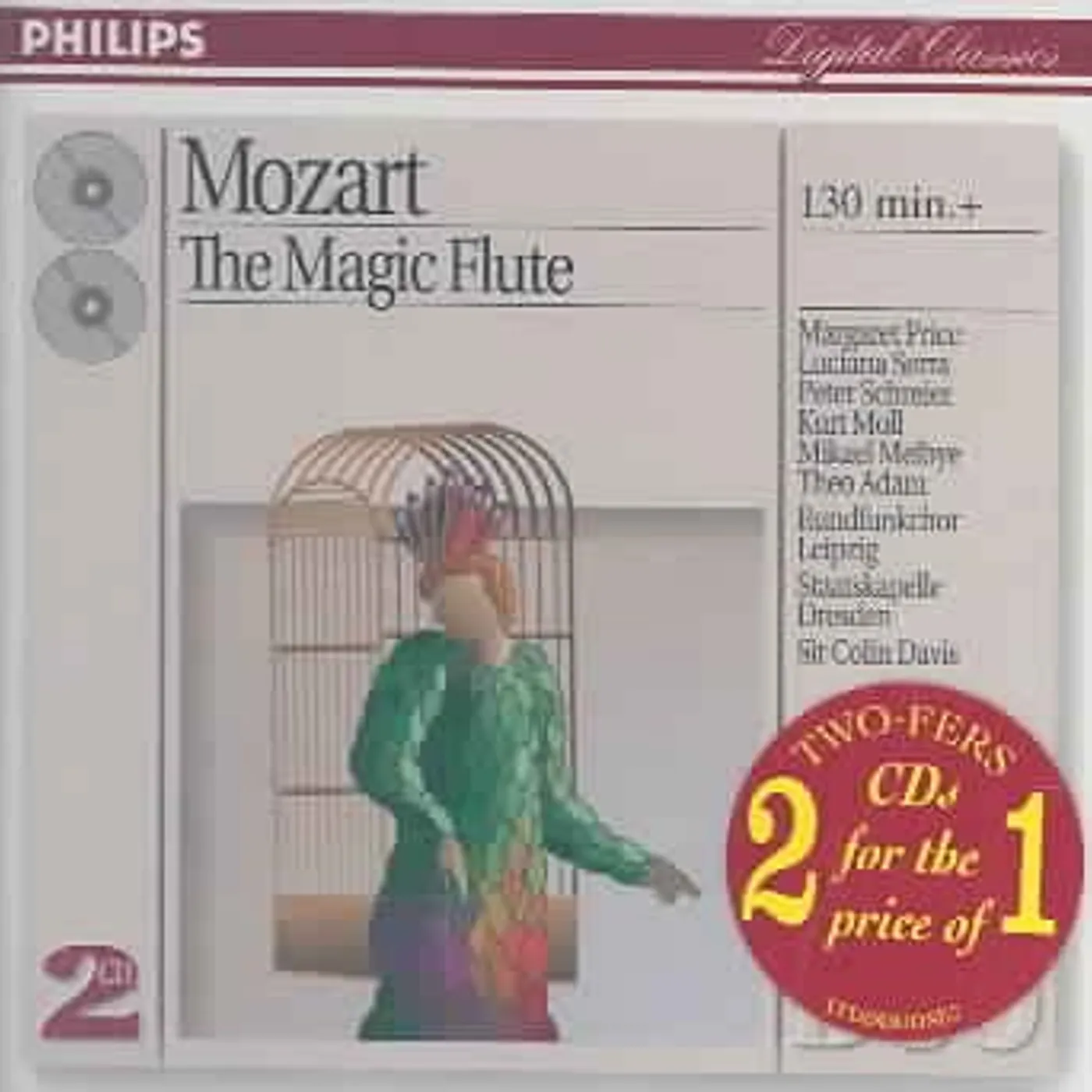 Sir Colin Davis The Magic Flute (2 CD) CD