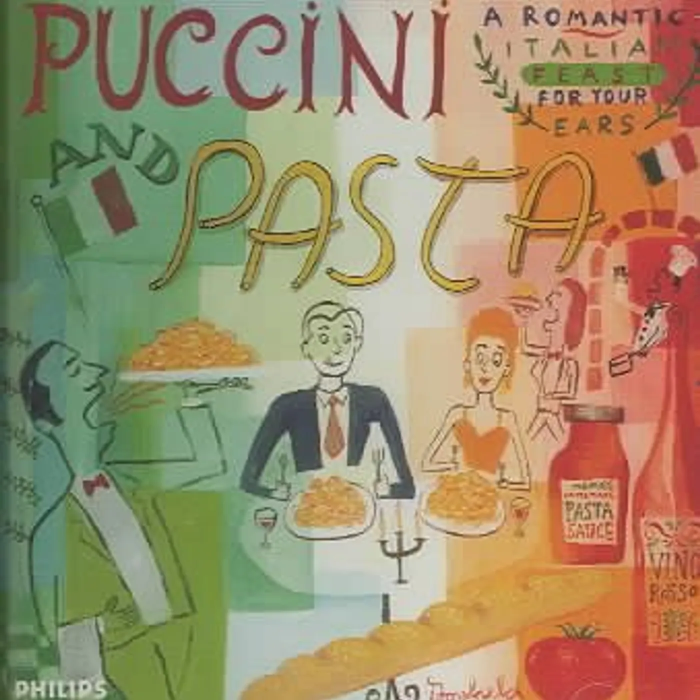 Giacomo Puccini Puccini And Pasta CD