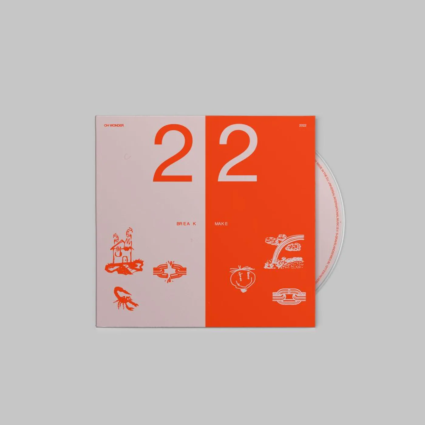 Oh Wonder 22 BREAK / 22 MAKE CD