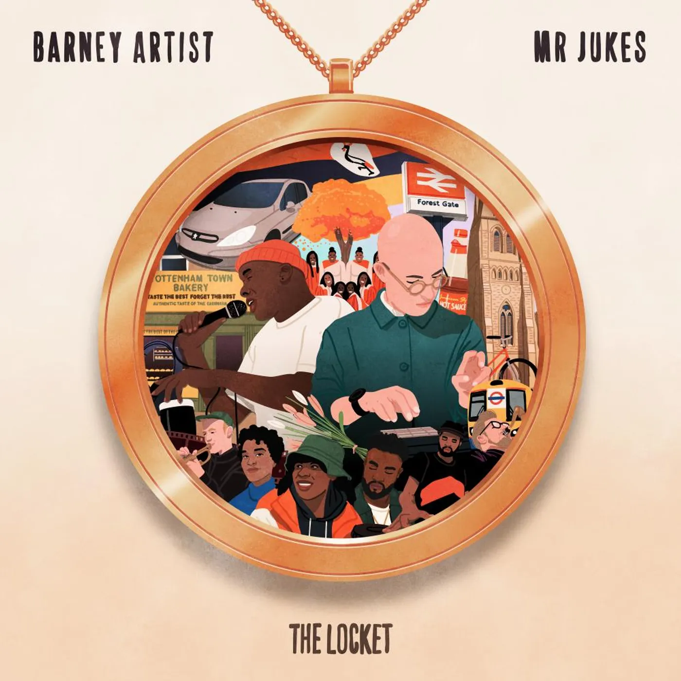 Mr Jukes & Barney Artist LOCKET CD