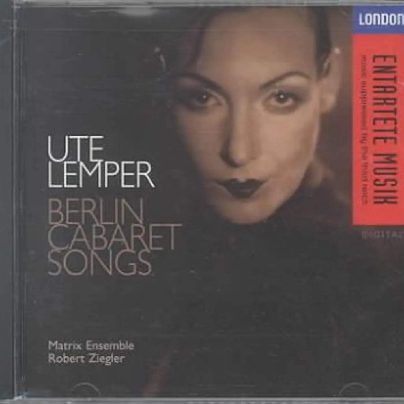 Ute Lemper Berlin Cabaret Songs (German Version) CD