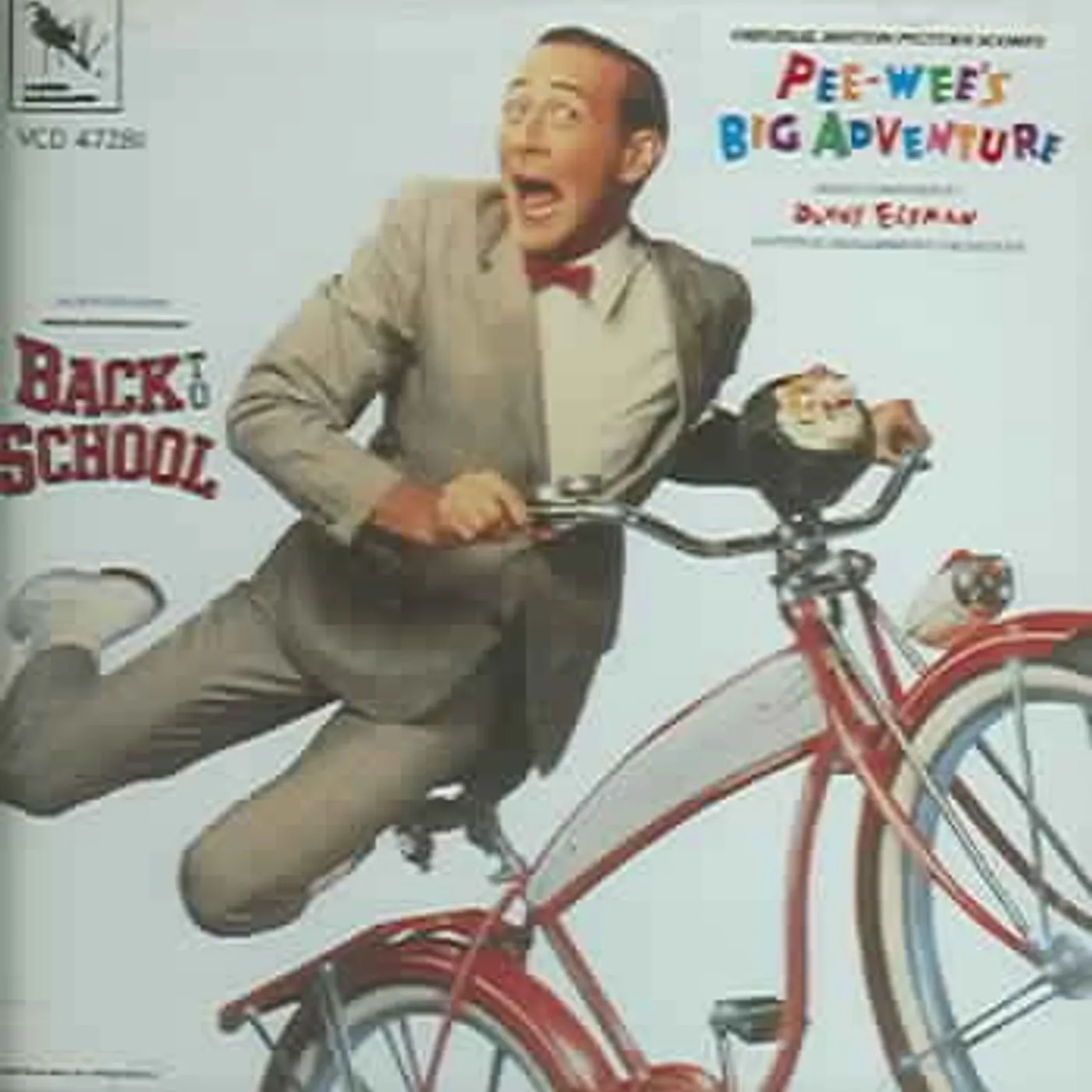 Soundtrack Peewee's Big Adventure / Back To School (Elfman) CD