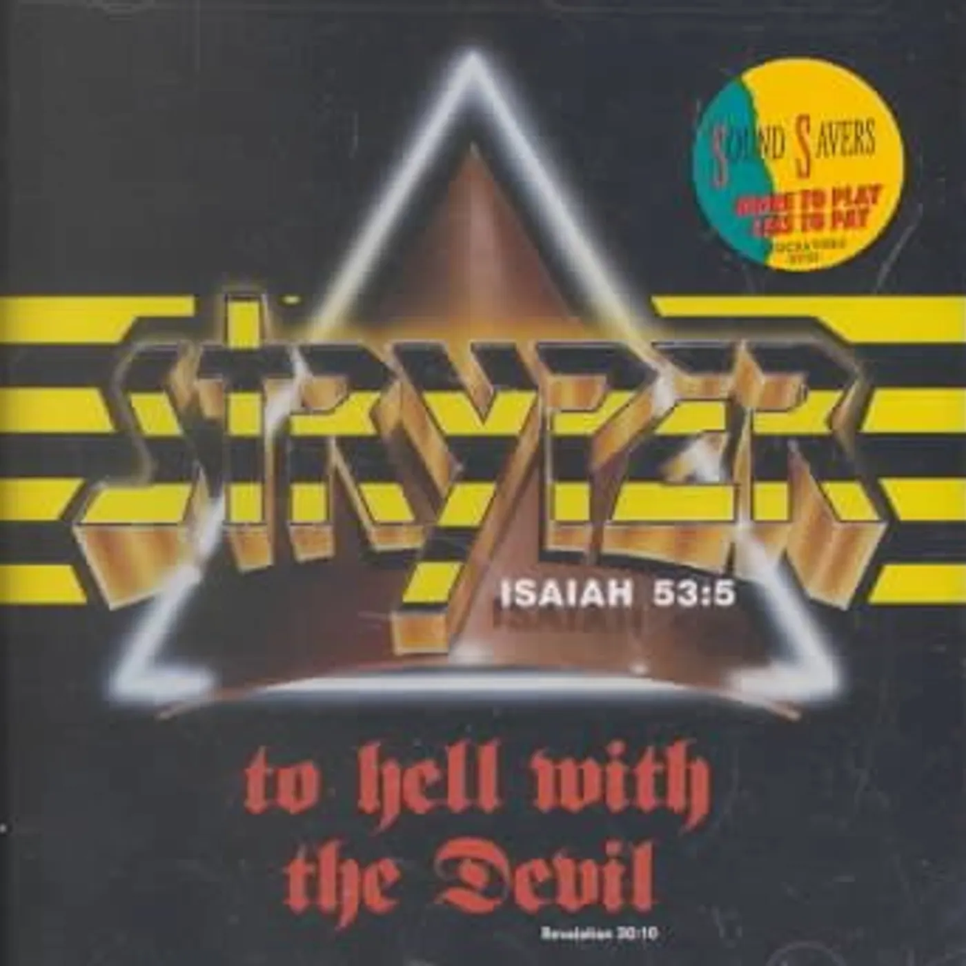 Stryper TO HELL WITH DEVIL CD
