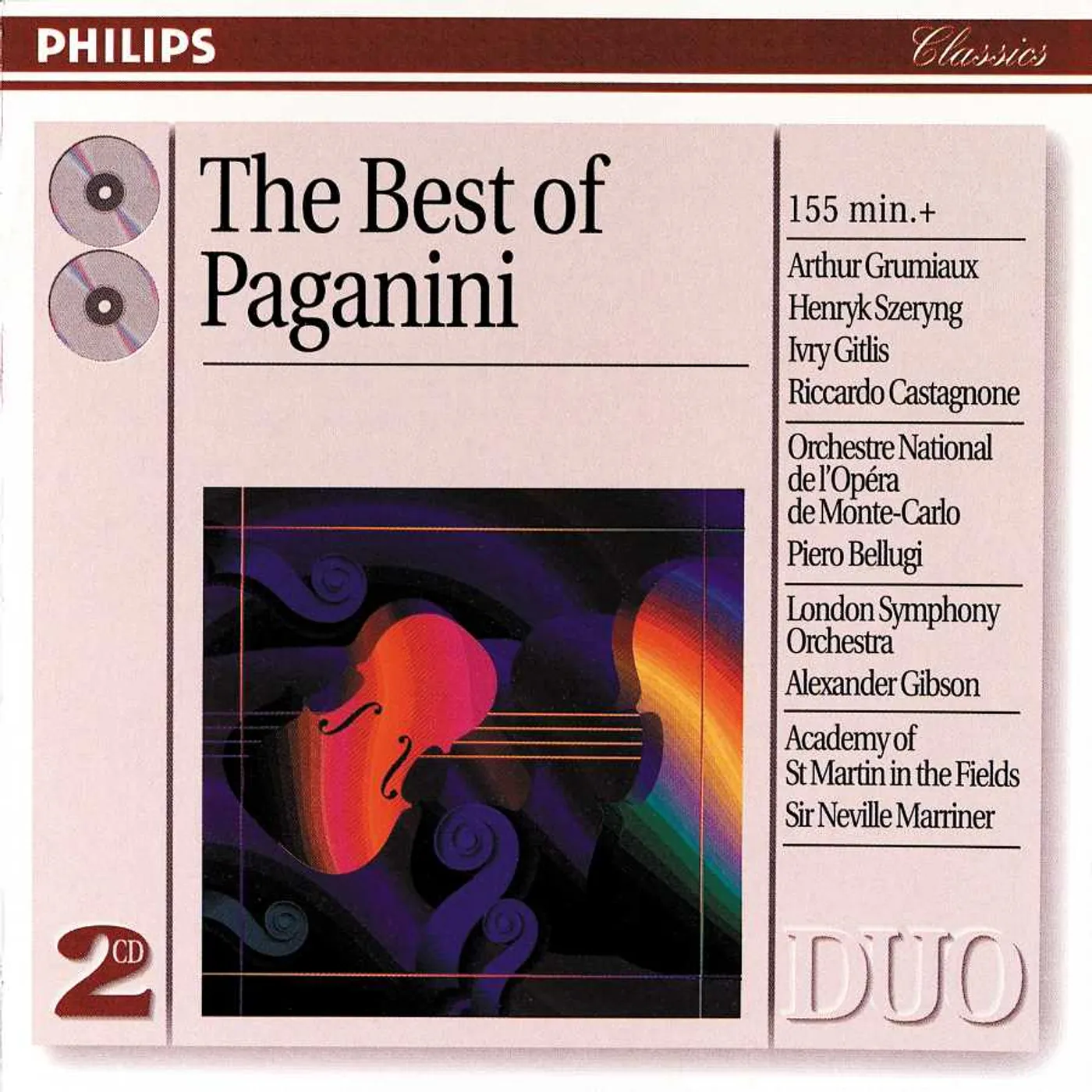 Nicolo Paganini Best Of Paganini (2 CD) CD
