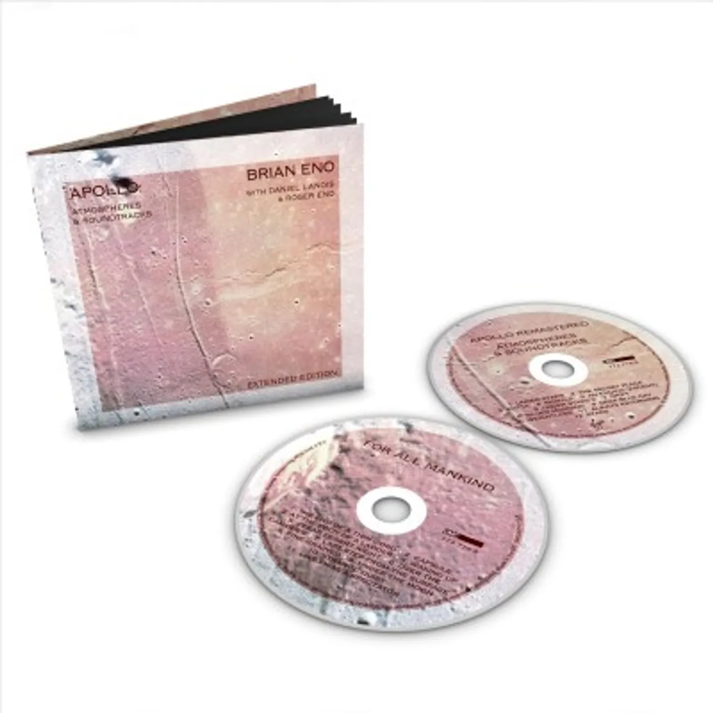 Brian Eno Apollo: Atmospheres And Soundtracks (2 CD)(Hardcover Book Edition) CD