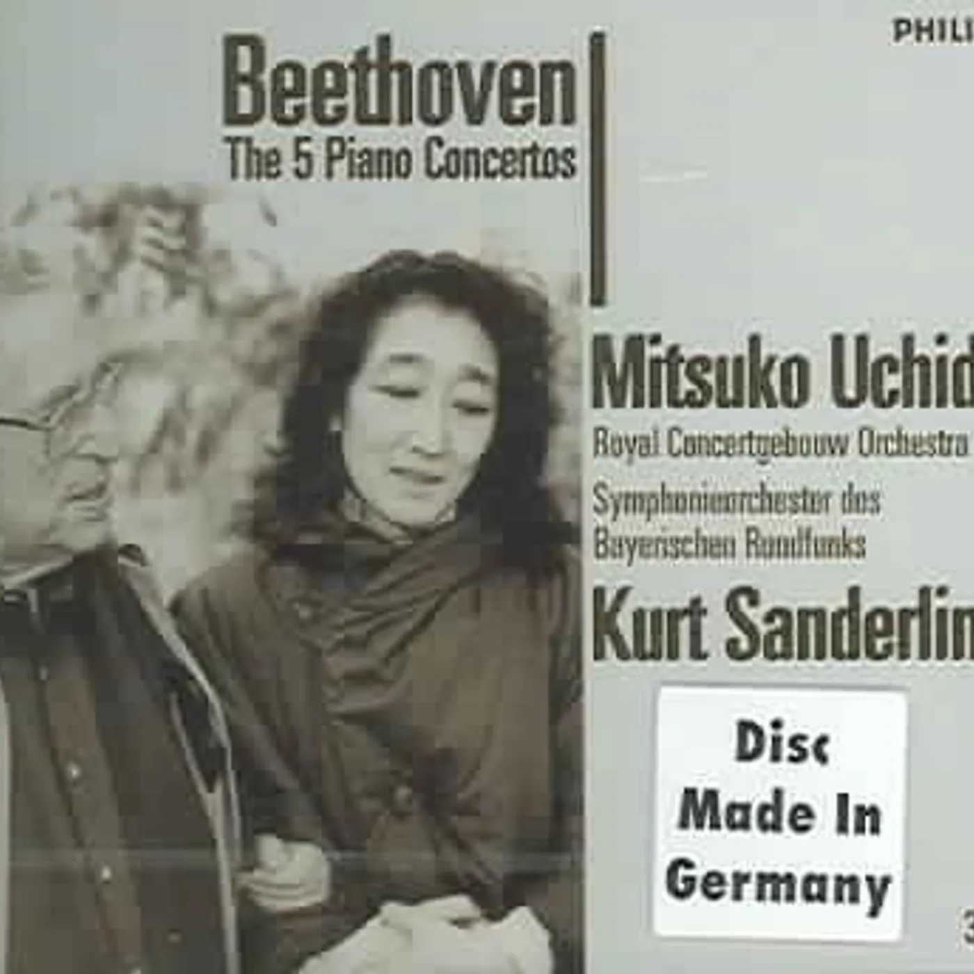 Kurt Sanderling Piano Concertos 1-5  (The Concertos) (3 CD) CD