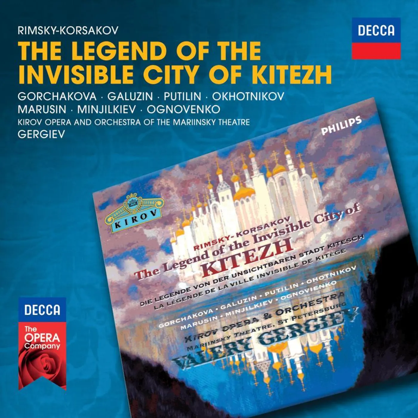 Nicolai Rimsky-Korsakov Rimsky-Korsakov: The Legend of the Invisible City of Kitezh (3 CD) CD