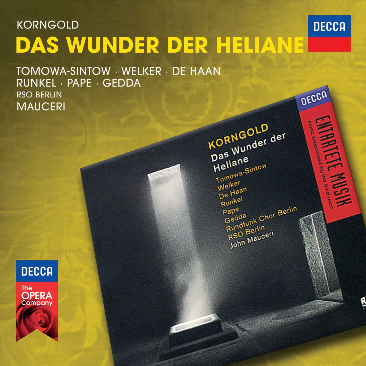 Erich Wolfgang Korngold Korngold: Das Wunder der Heliane (3 CD) CD