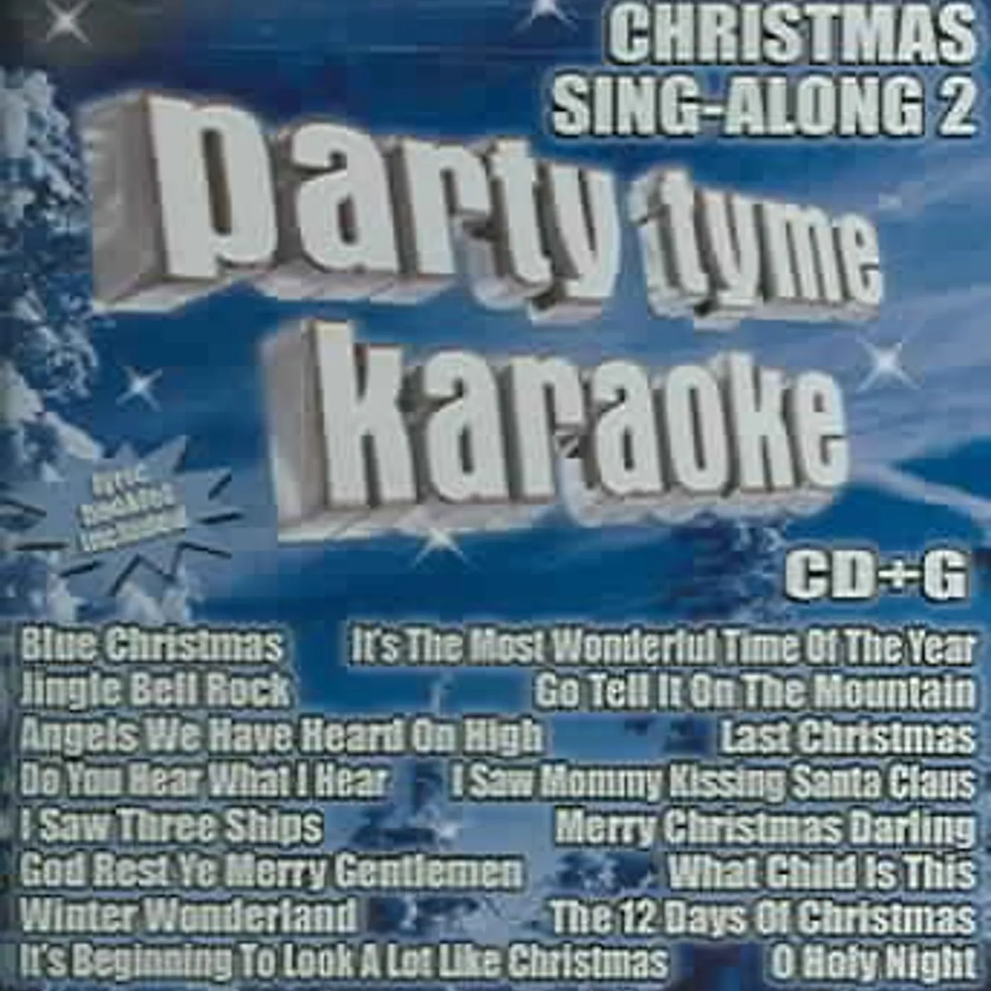 Various Artists  PARTY TYME KARAOKE: CHRISTMAS SING ALONG VOL.2 / VARIOUS CD