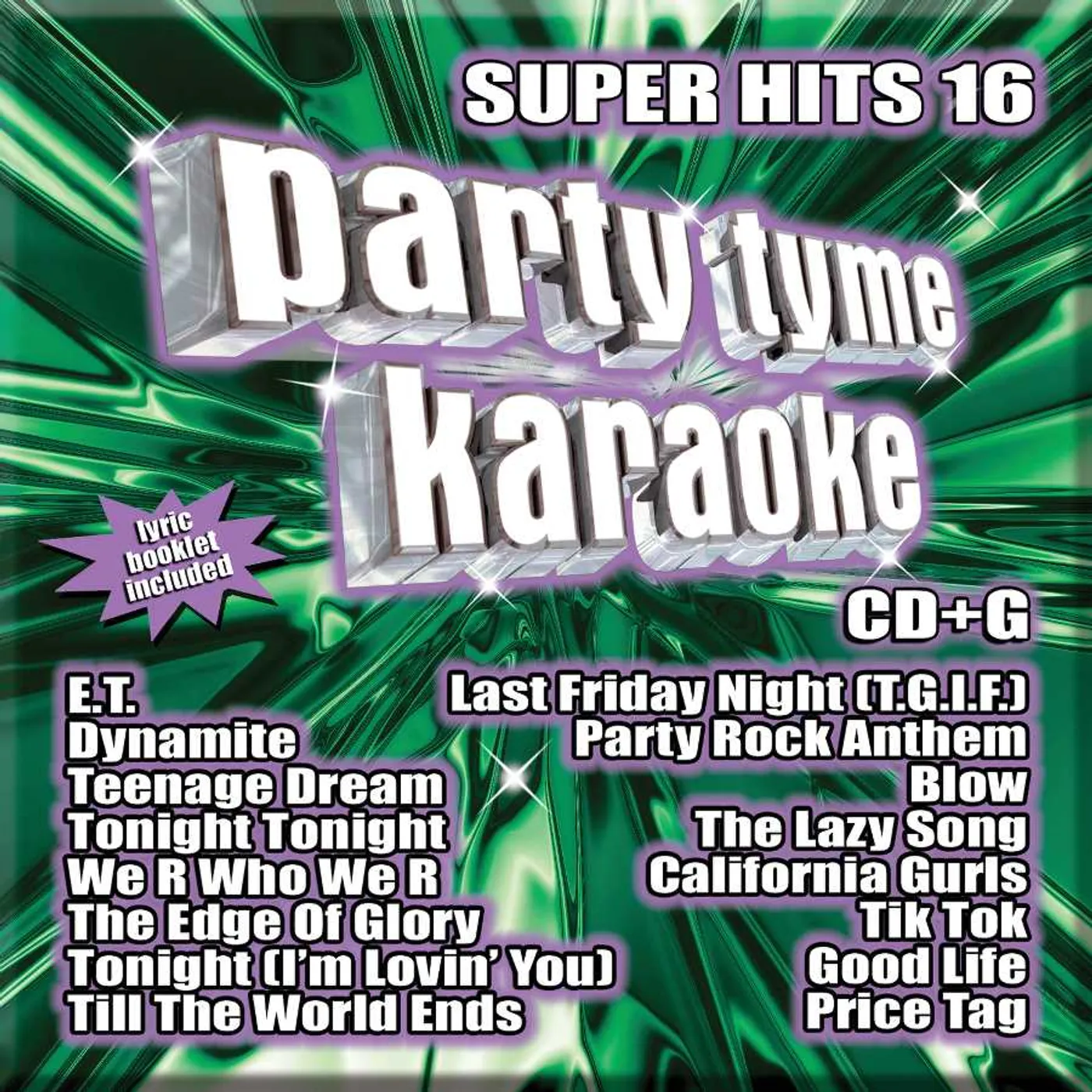 Various Artists  PARTY TYME KARAOKE: SUPER HITS VOL.16 / VARIOUS CD