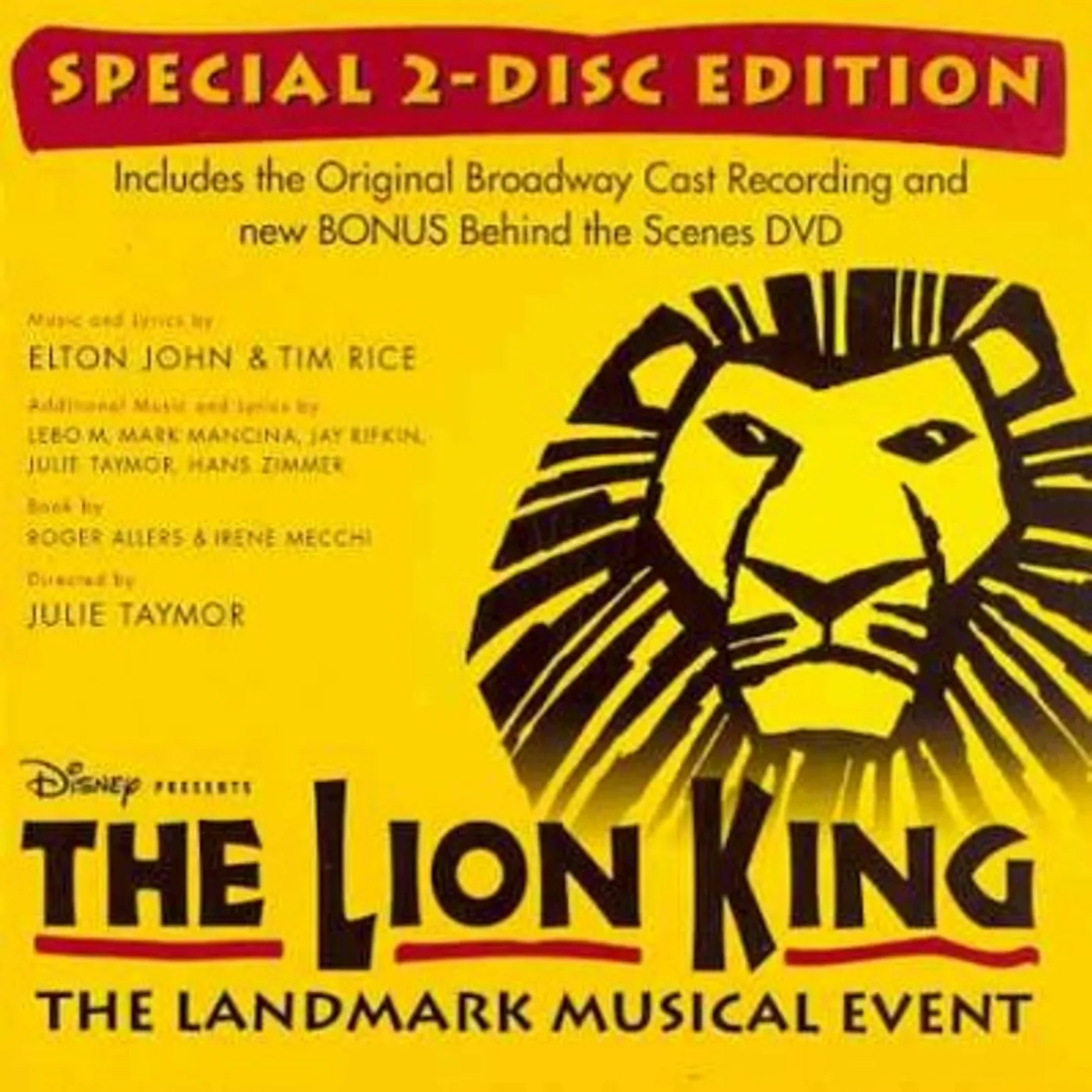 Soundtrack Lion King On Broadway (CD/DVD Combo) CD