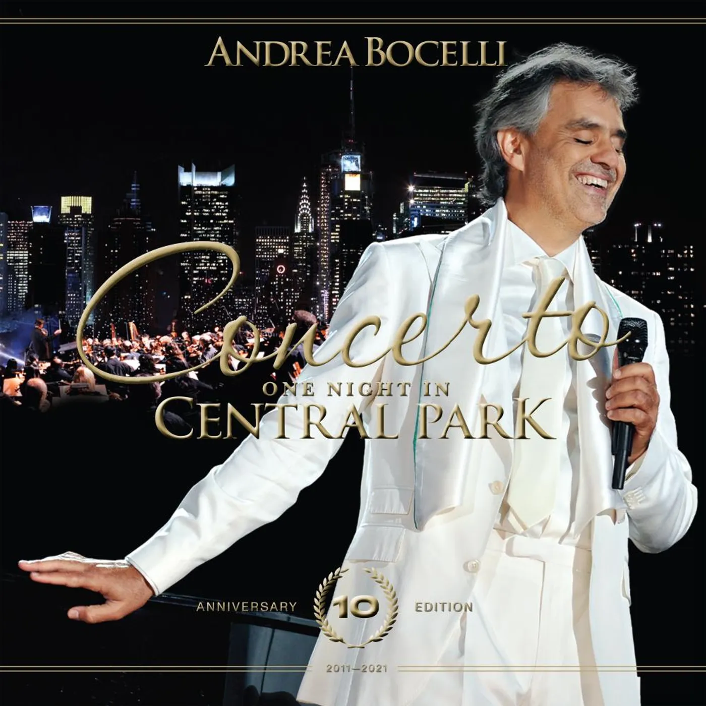 Andrea Bocelli CONCERTO: ONE NIGHT IN CENTRAL PARK - 10TH ANNIVERSARY CD