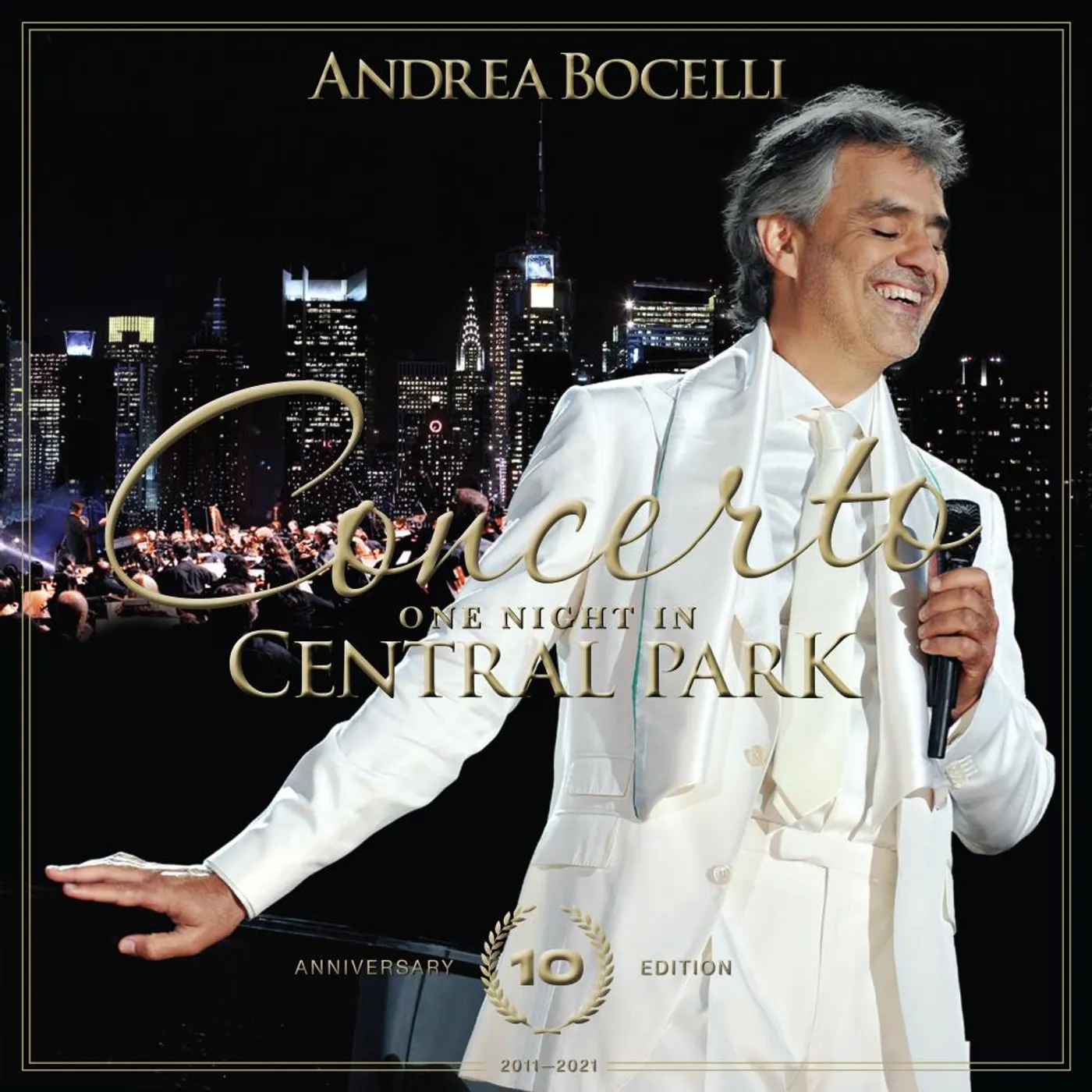 Andrea Bocelli CONCERTO: ONE NIGHT IN CENTRAL PARK - 10TH ANNIVER CD