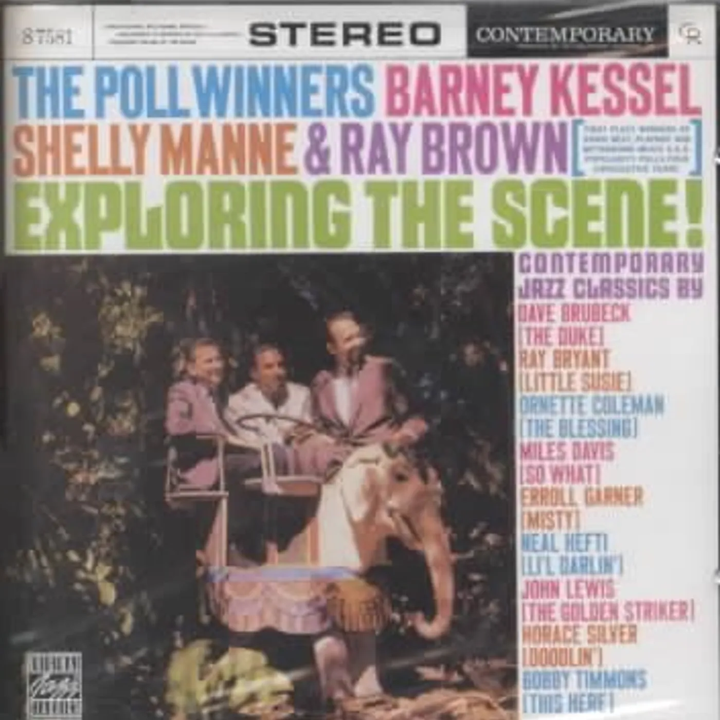 Barney Kessel, Ray Brown, Shelly Manne Exploring The Scene CD