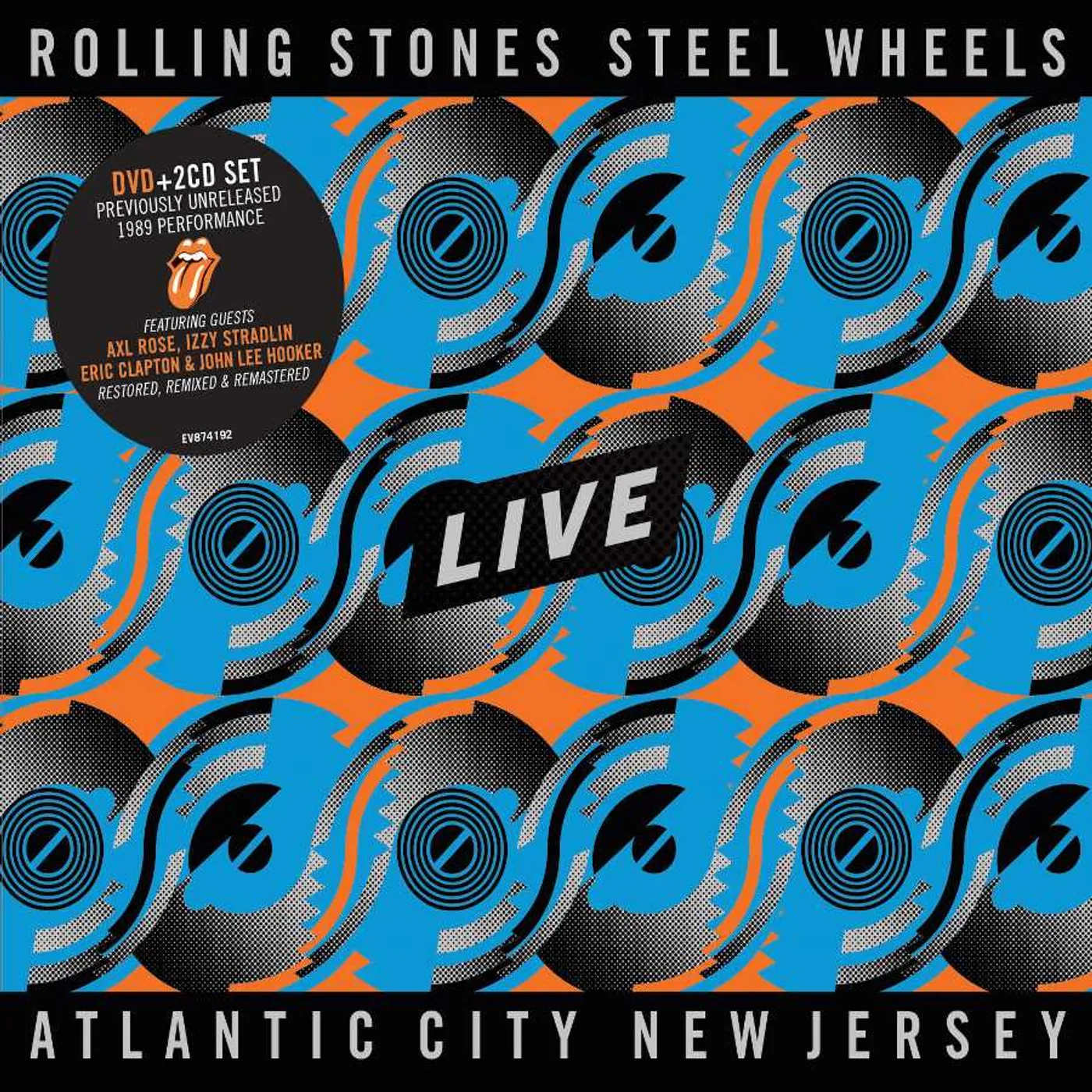 The Rolling Stones STEEL WHEELS LIVE (LIVE FROM ATLANTIC CITY NJ 1989 CD