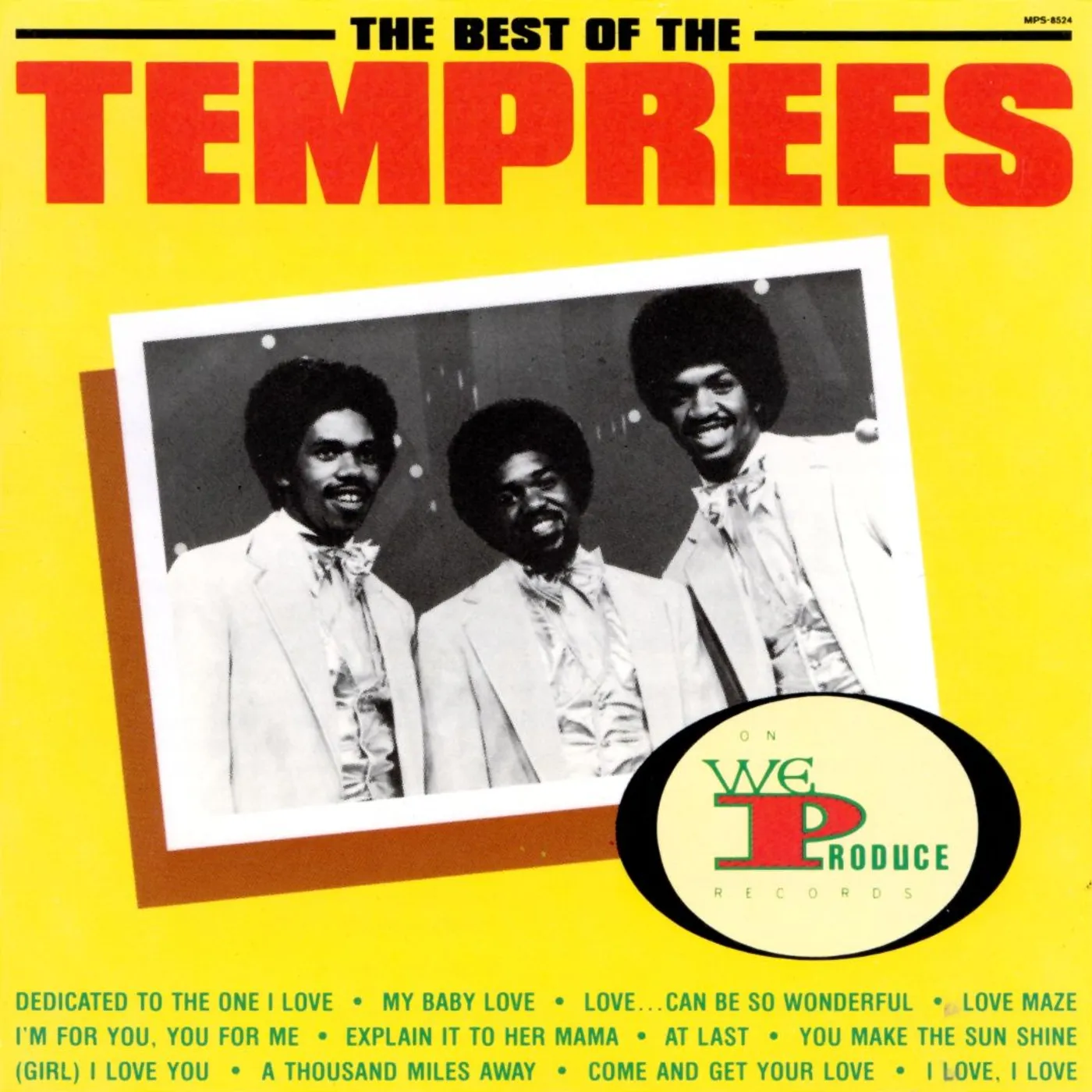 The Best Of The Temprees CD