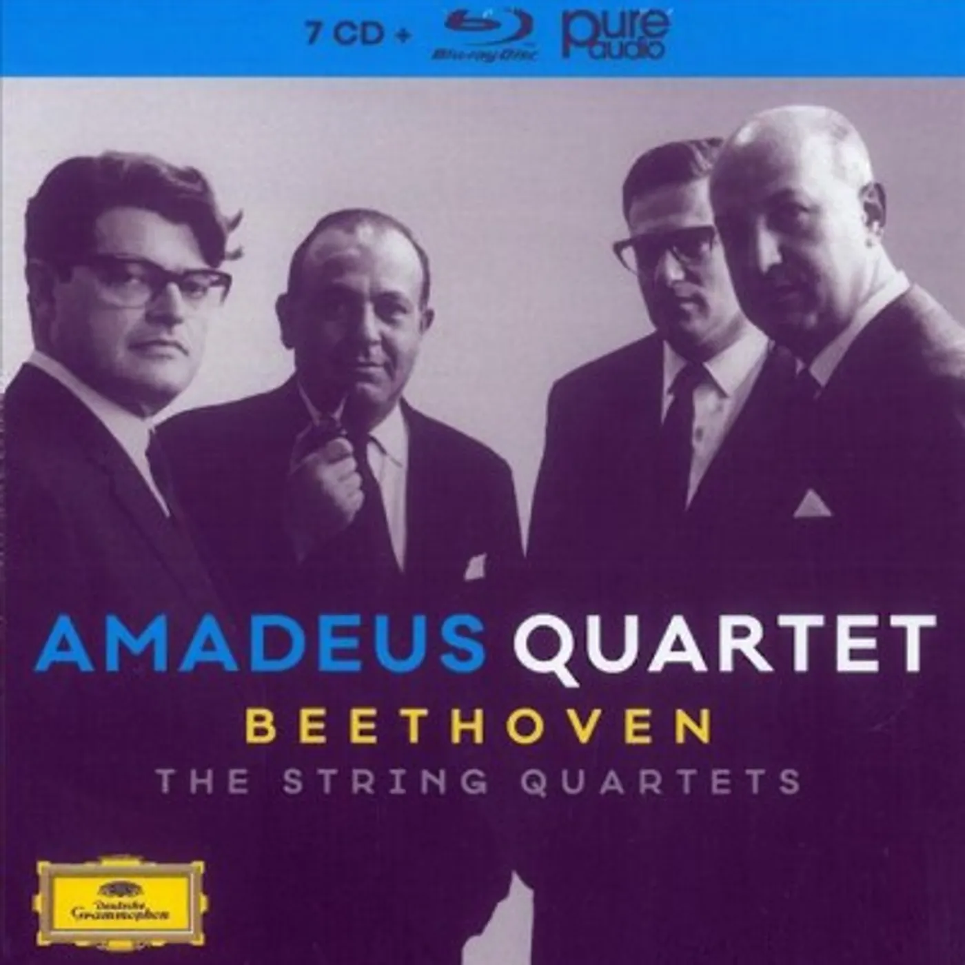 Amadeus Quartet Beethoven: The String Quartets (7 CD + Blu-ray Audio) CD
