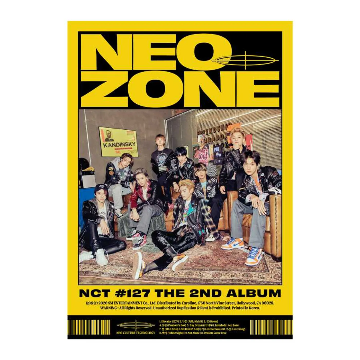 The 2nd Album 'NCT 127 Neo Zone' (N Ver.) CD