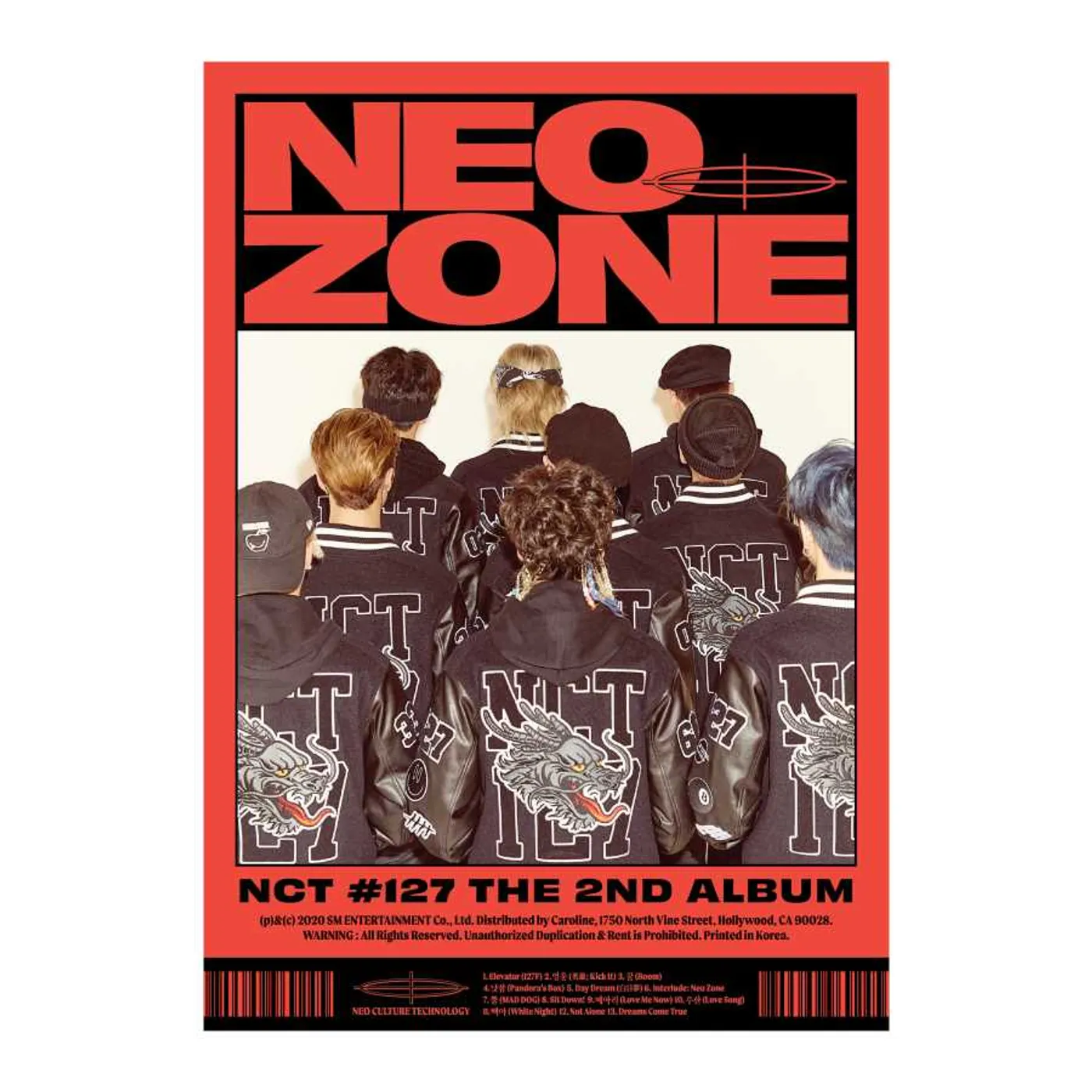 The 2nd Album 'NCT 127 Neo Zone' (C Ver.) CD