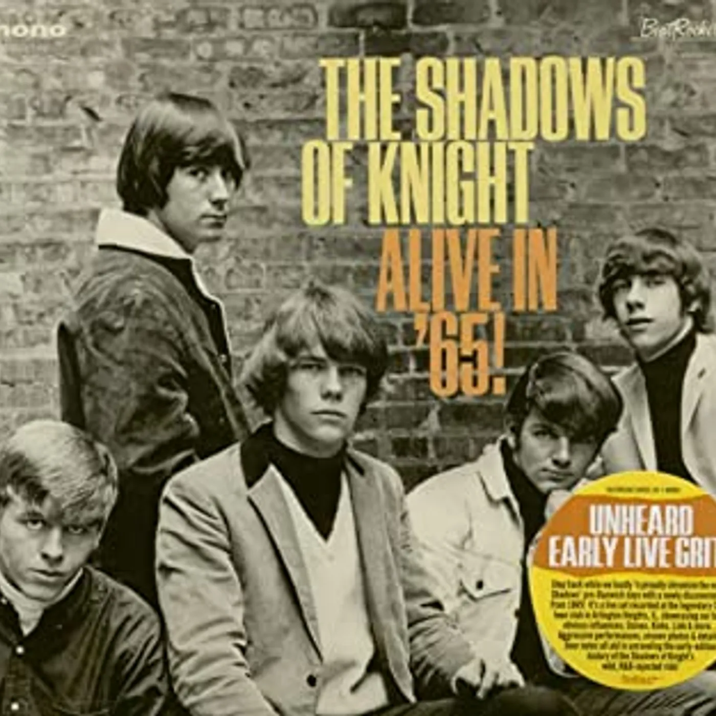 The Shadows Of Knight Alive In '65! Vinyl Record