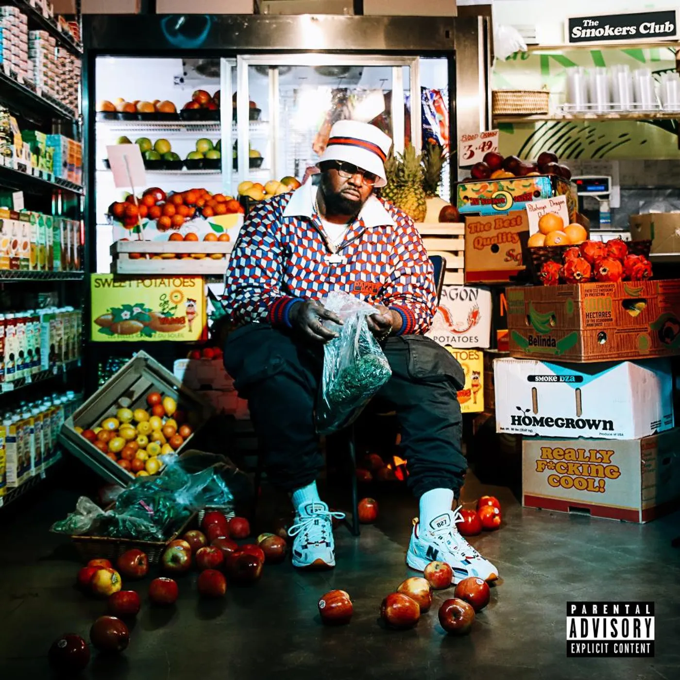 Smoke DZA HOMEGROWN (SMOKE YELLOW VINYL) Vinyl Record
