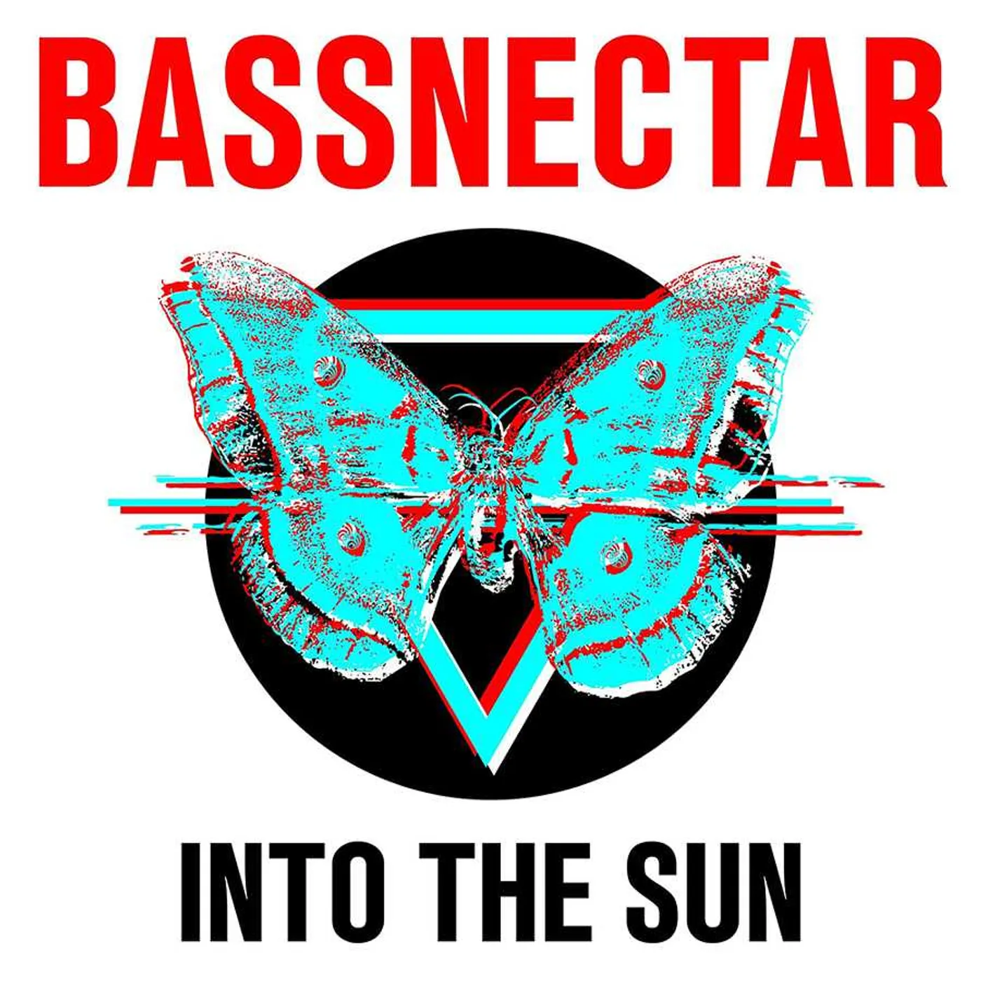 Bassnectar Into The Sun (2 LP) (Red/White) Vinyl Record