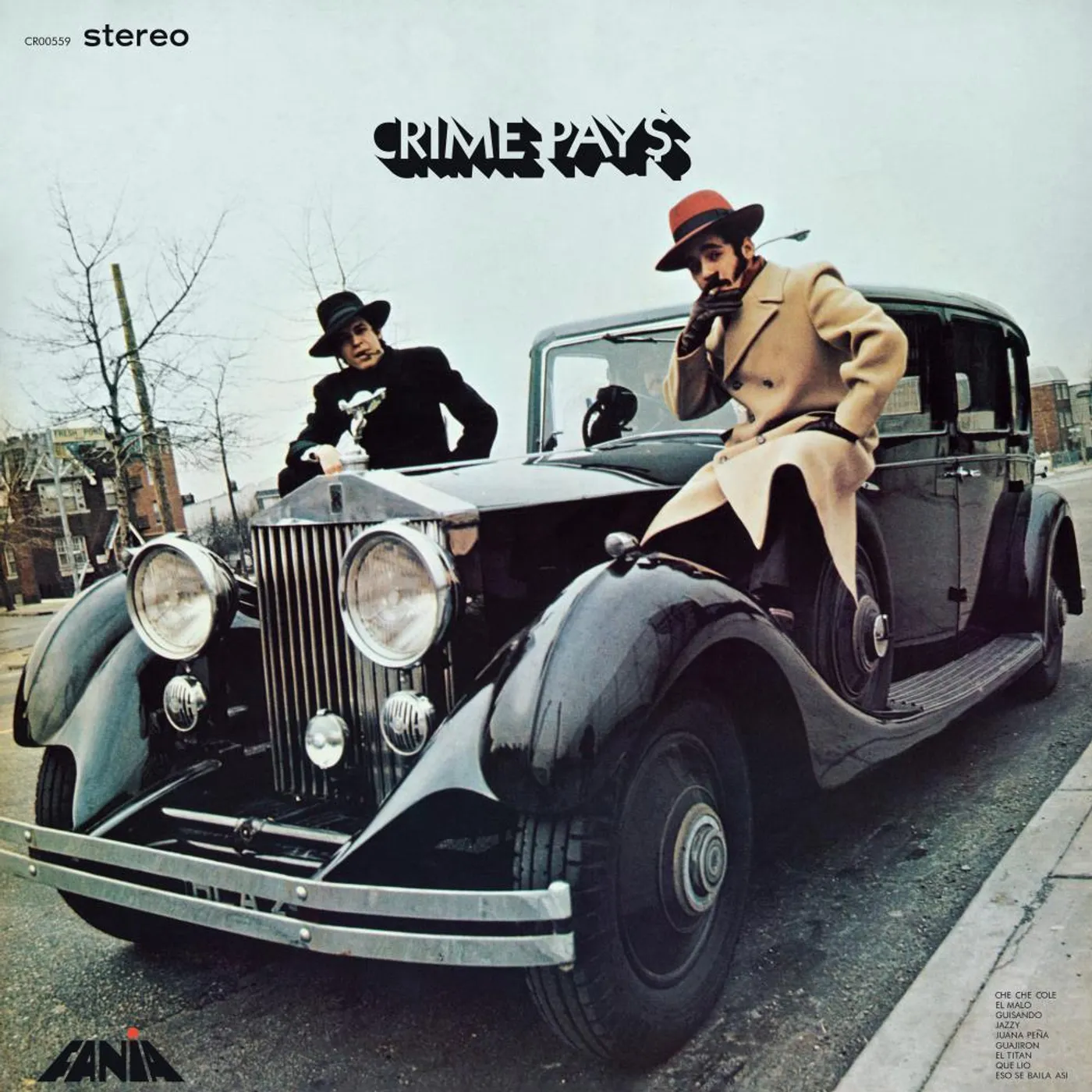 Willie Colon / Hector Lavoe CRIME PAYS Vinyl Record