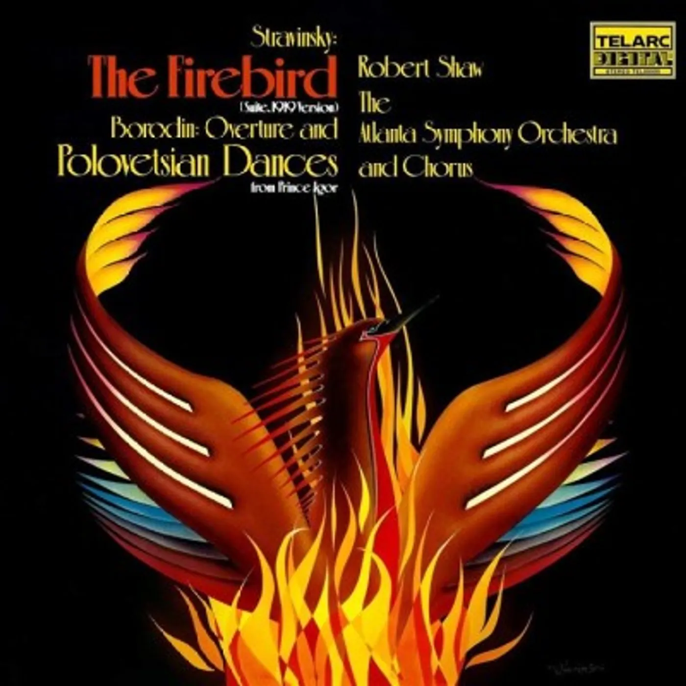 Atlanta Symphony Orchestra Stravinsky/Borodin: Firebird Suite/Polovtsian Dances Vinyl Record
