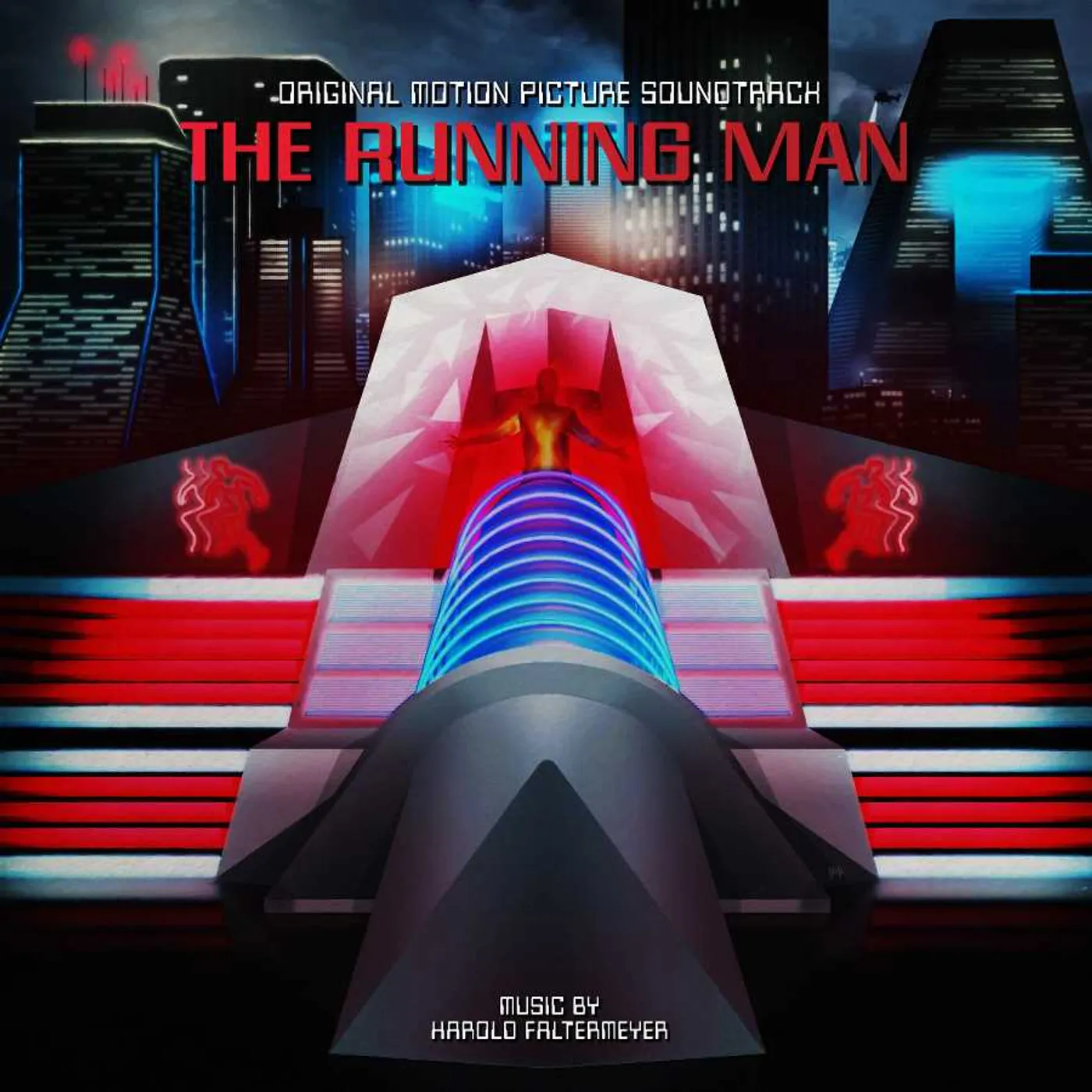 Harold Faltermeyer RUNNING MAN Original Soundtrack (2LP/DELUXE EDITION) Vinyl Record