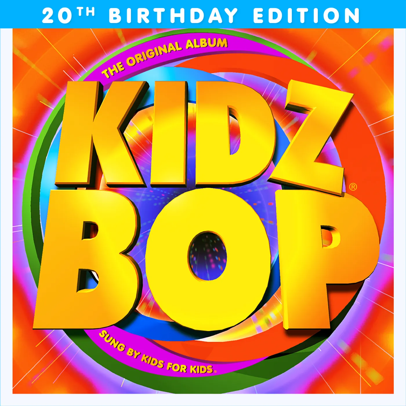 KIDZ BOP 1 (20TH BIRTHDAY EDITION/BLUE VINYL) Vinyl Record