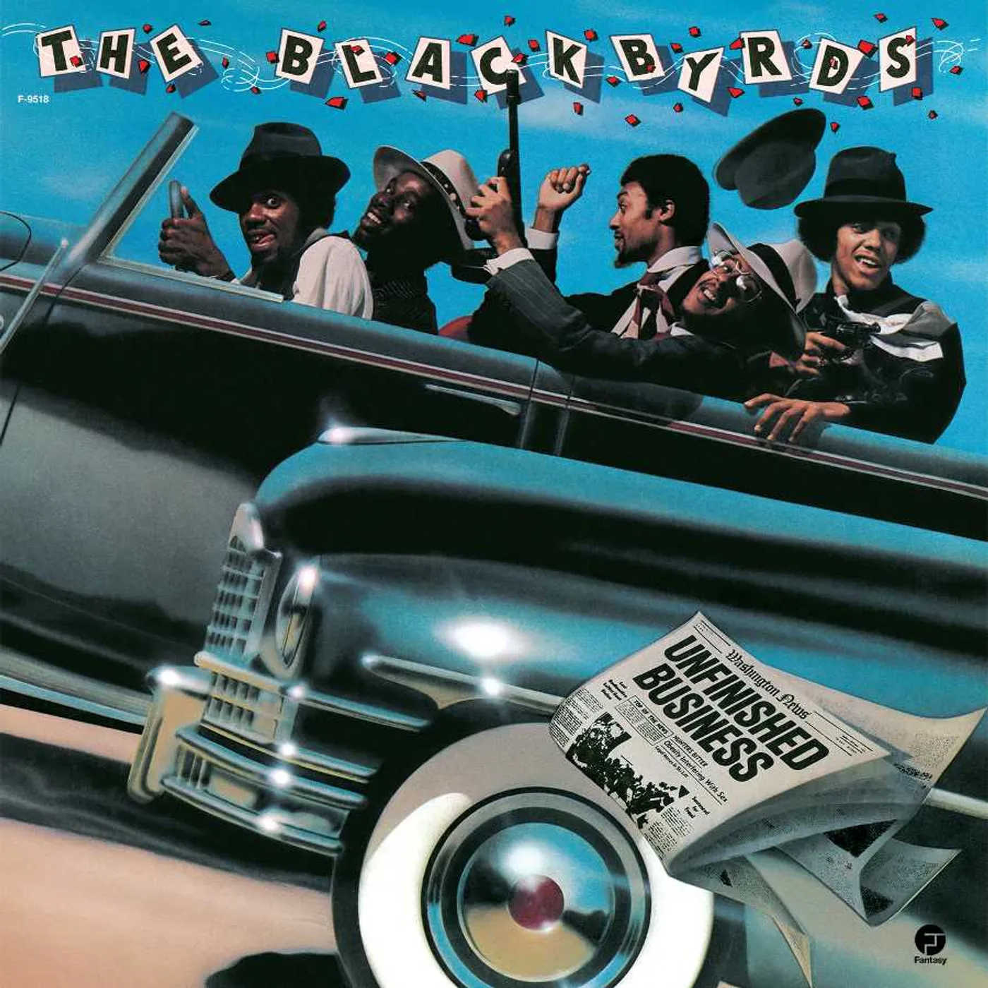 The Blackbyrds UNFINISHED BUSINESS Vinyl Record