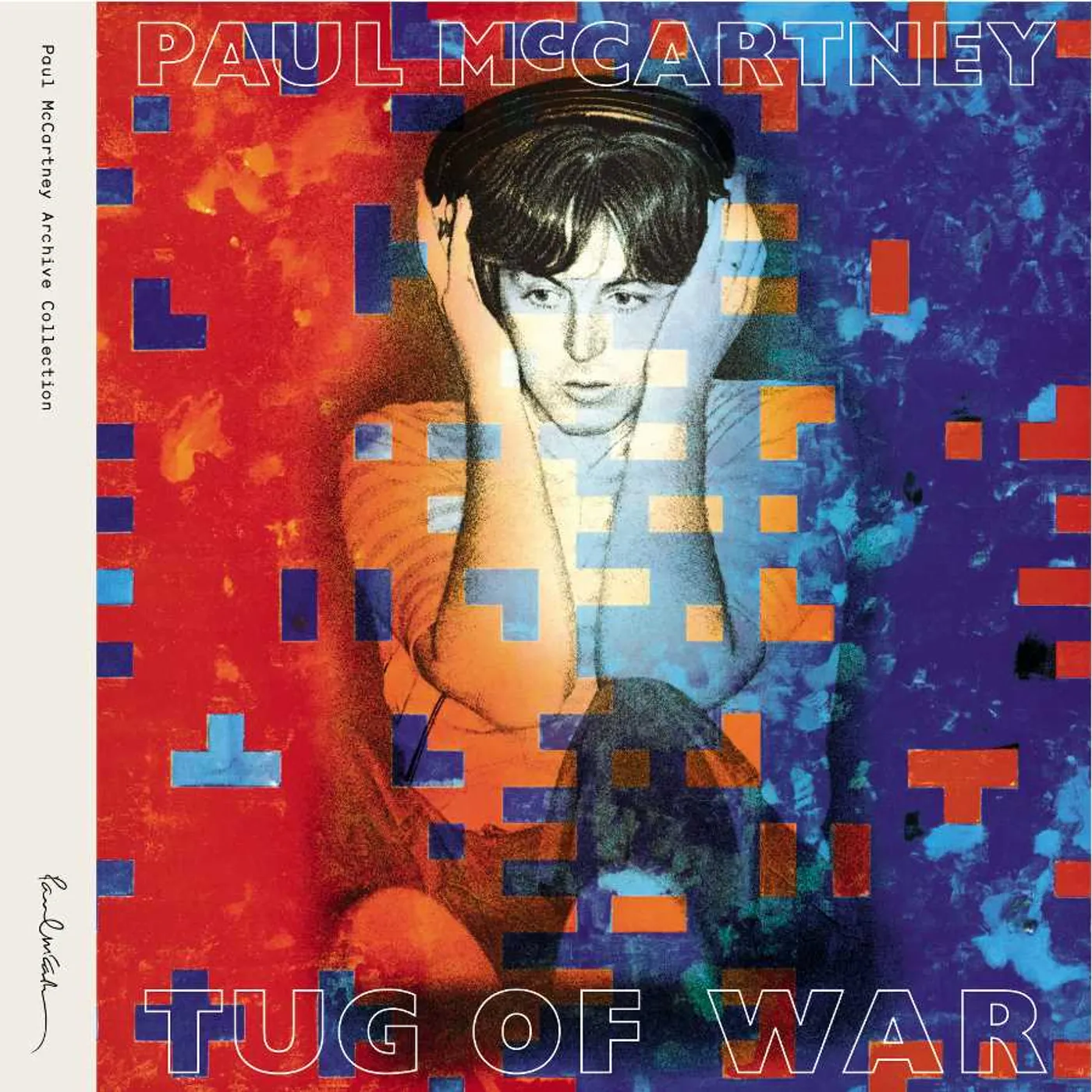 Paul McCartney Tug Of War Vinyl Record
