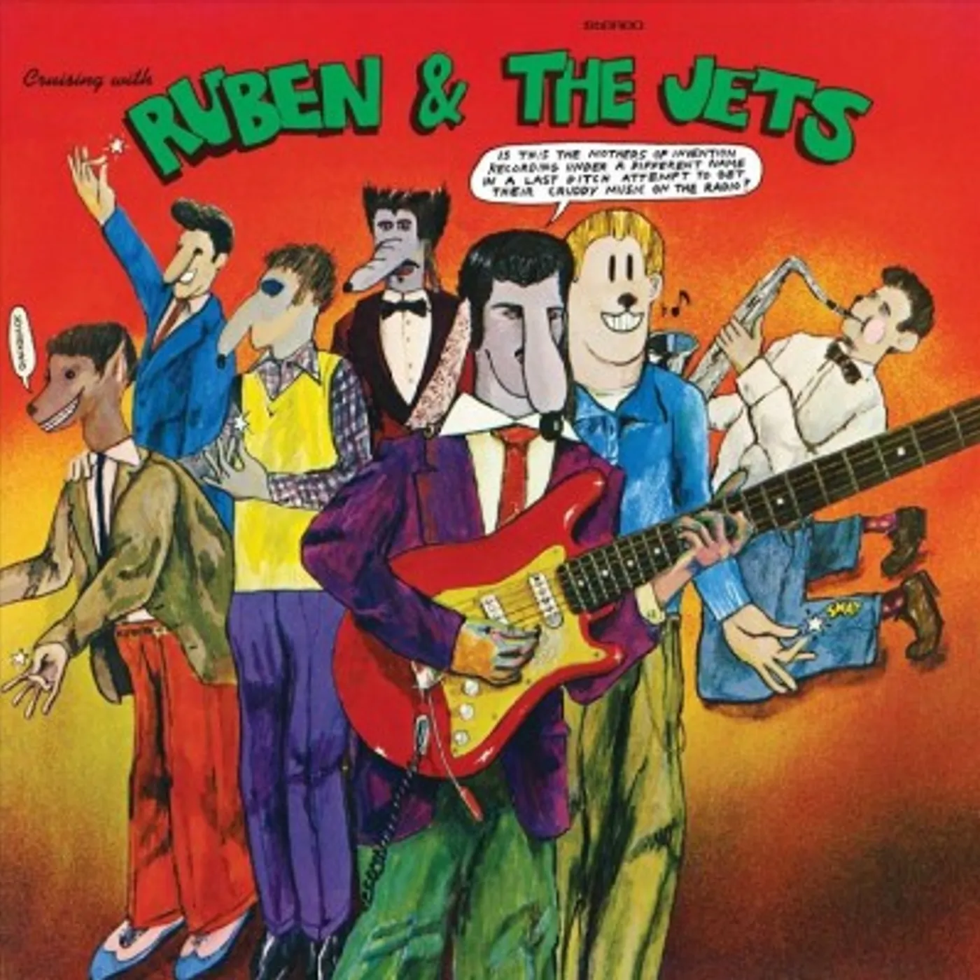 Frank Zappa Cruising With Ruben & The Jets (LP) Vinyl Record