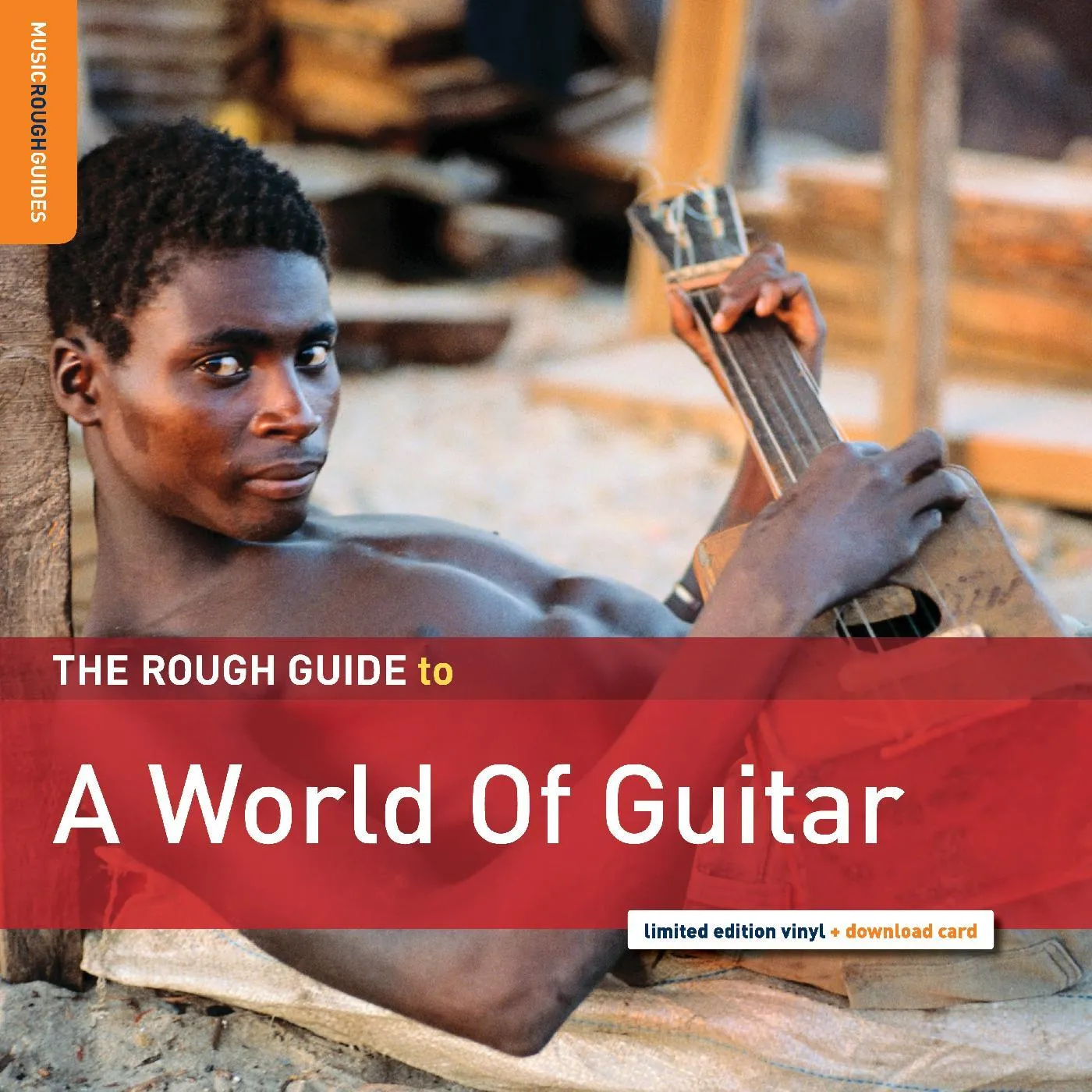 Various Artists  ROUGH GUIDE TO A WORLD OF GUITAR Vinyl Record