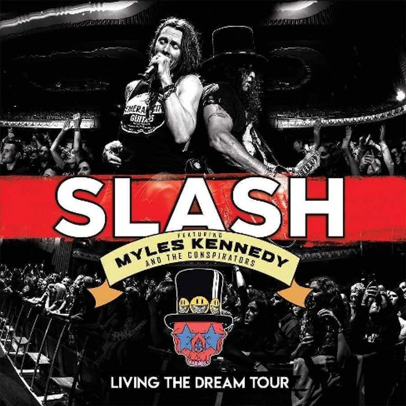 Slash Feat. Myles Kennedy & The Conspirators Living The Dream Tour (3 LP) (Red) Vinyl Record