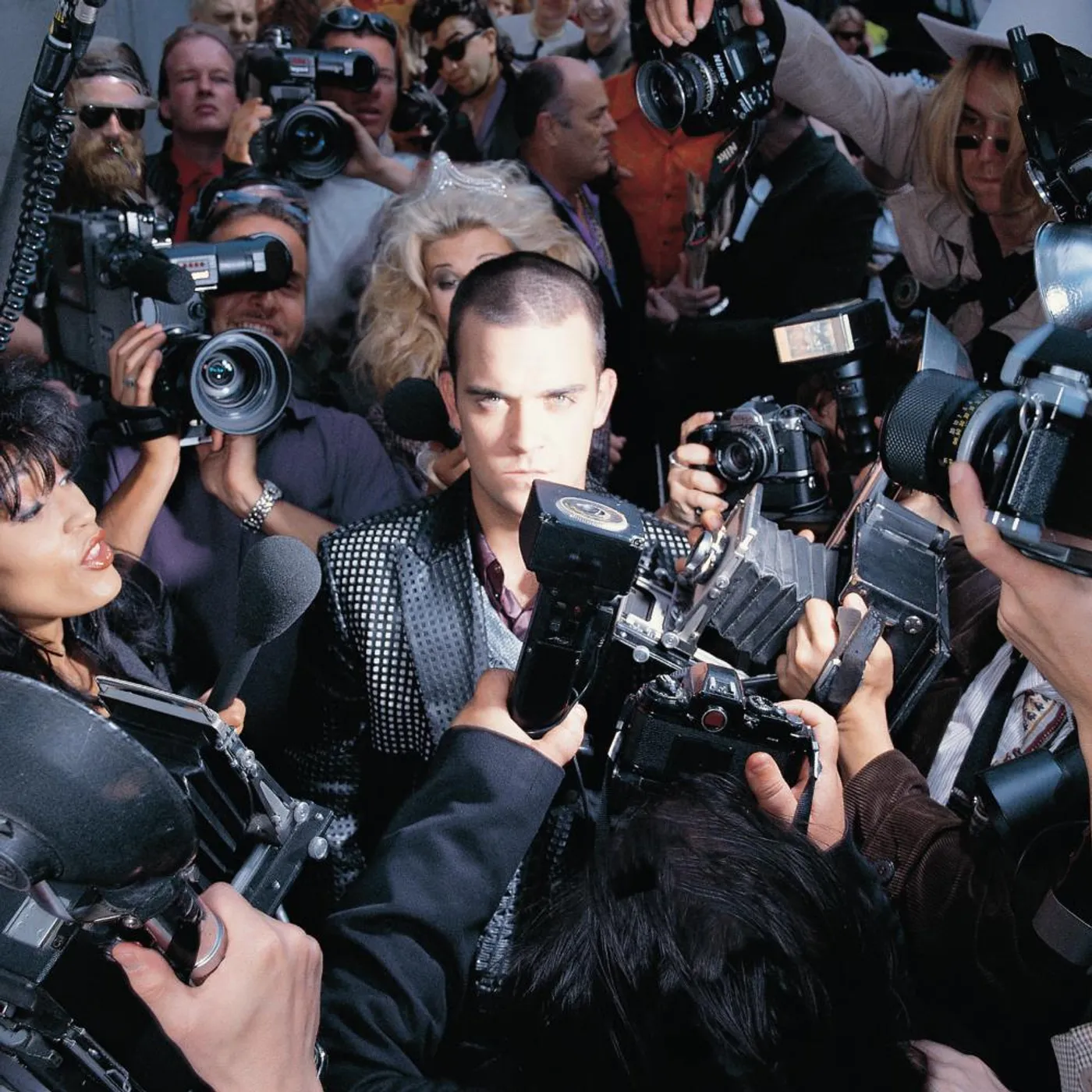 Robbie Williams Life Thru A Lens Vinyl Record